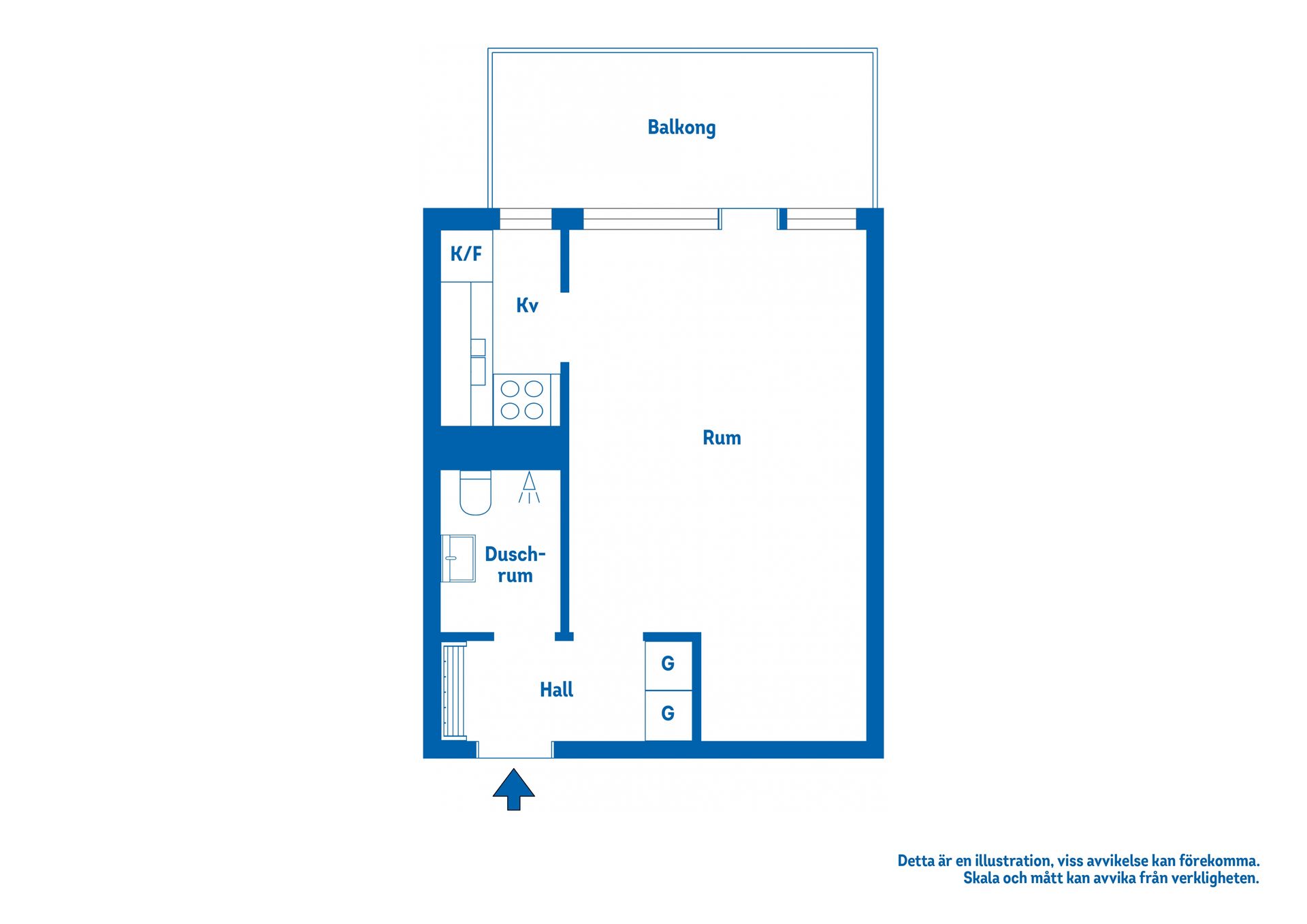 Bostadsrätt, Nygatan 38, Sparreholm, Flen