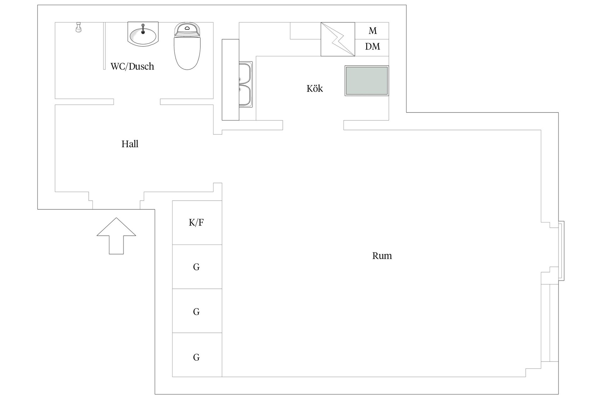 Bostadsrätt, Filippavägen 2B, Sofiaparken, Lund