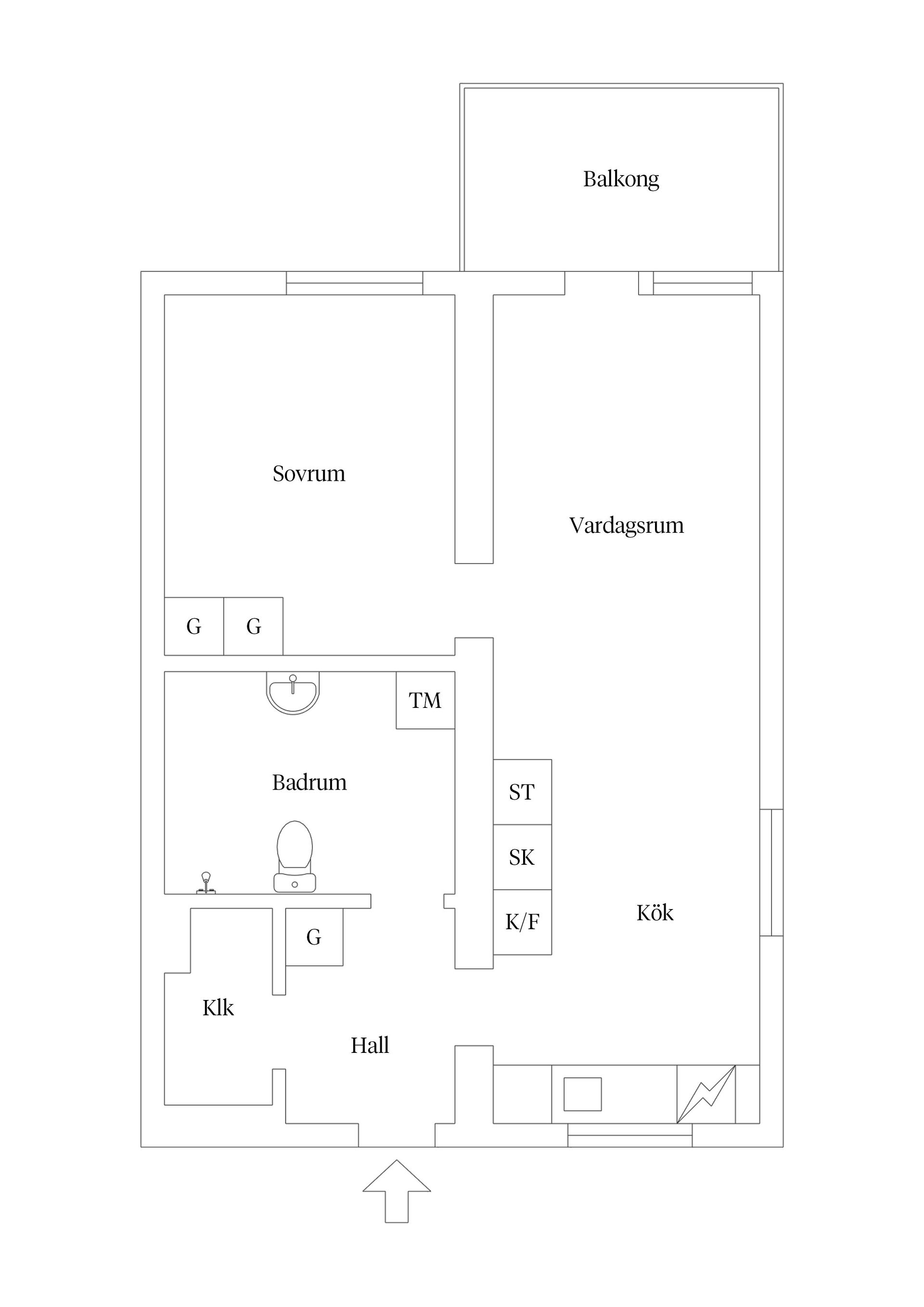 Bostadsrätt, Visättra backe 2D, Visättra, Huddinge