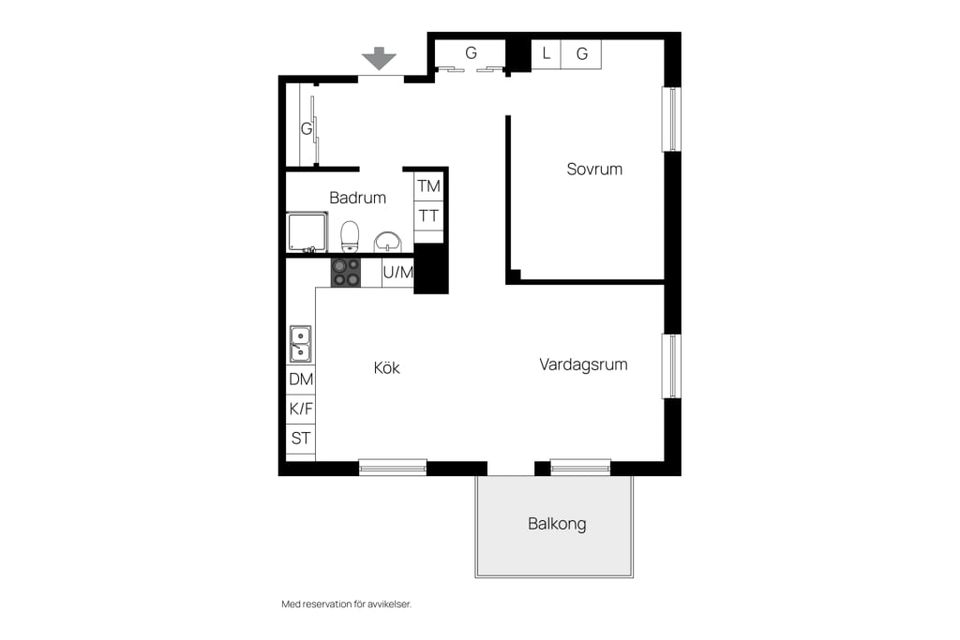 Bostadsrätt, Gimogatan 13 E, Luthagen, Uppsala
