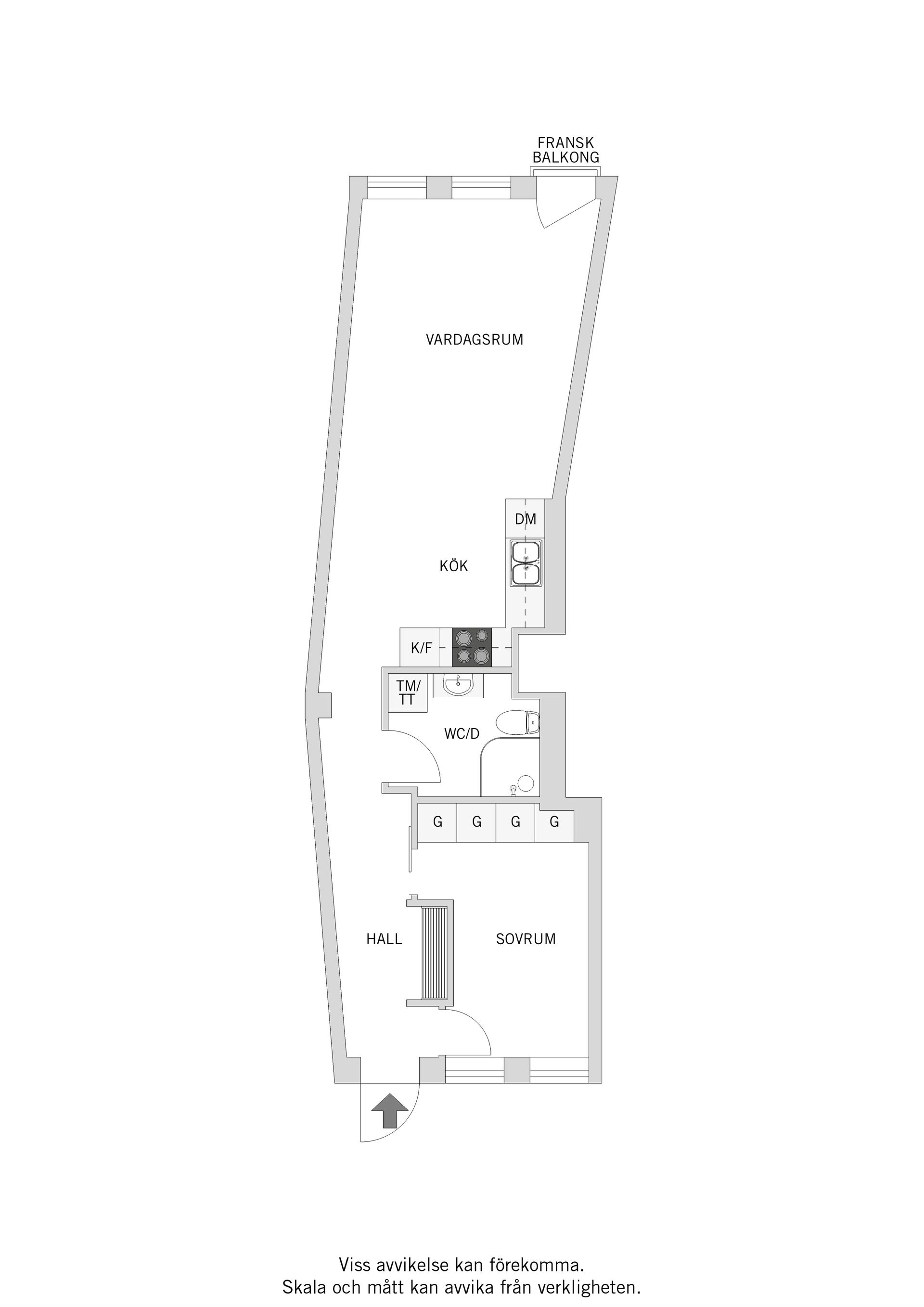 Bostadsrätt, Kronhusgatan 2E, Inom Vallgraven, Göteborg