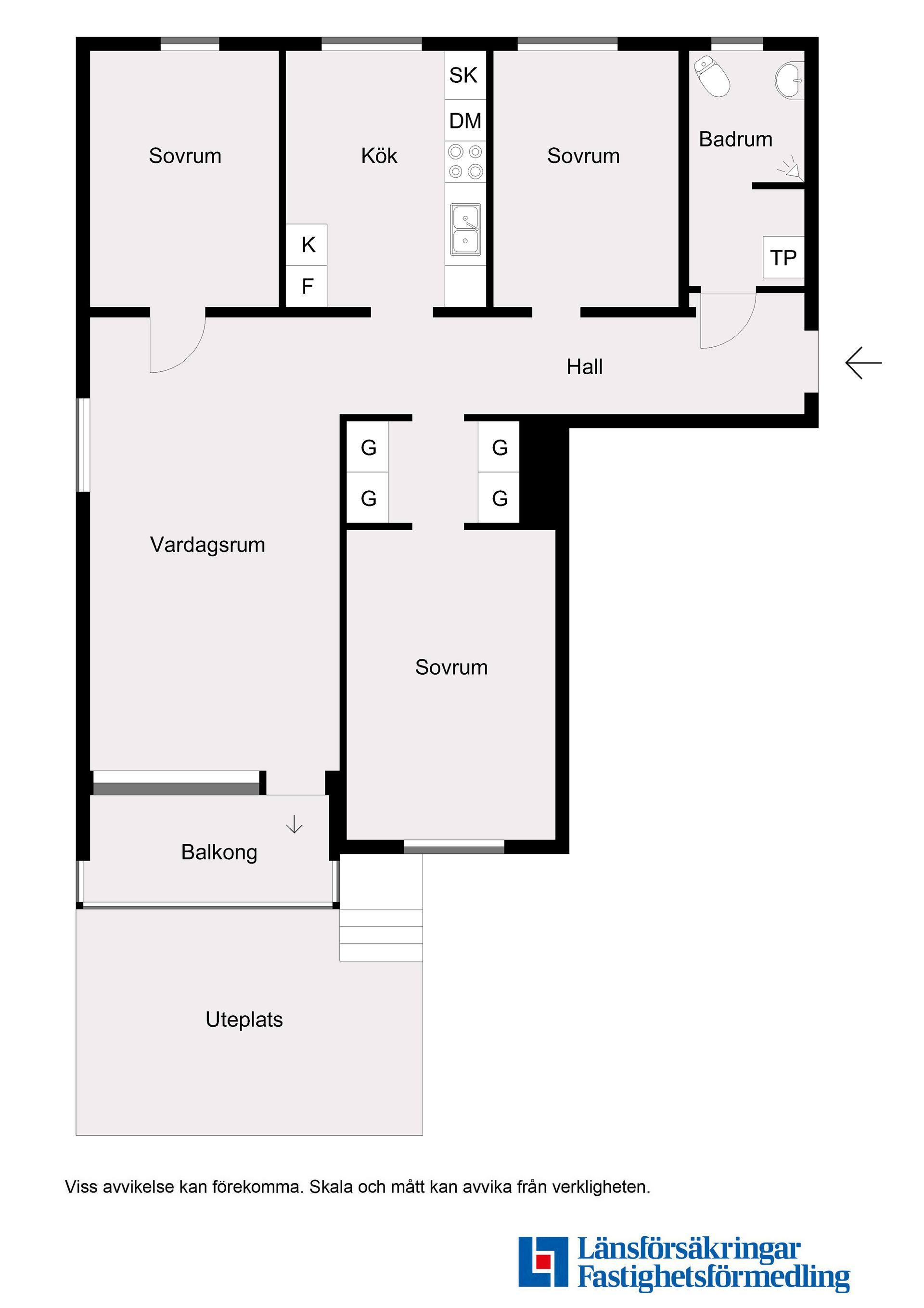 Bostadsrätt, Korpralsvägen 22, Teg, Umeå