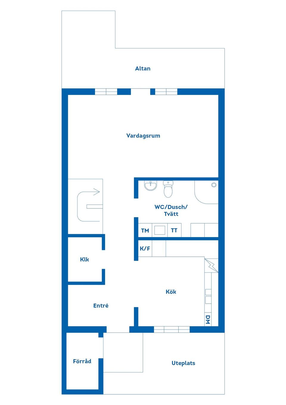 Bostadsrätt, Radhus, Bergsgatan 144, Högelid, Mariestad