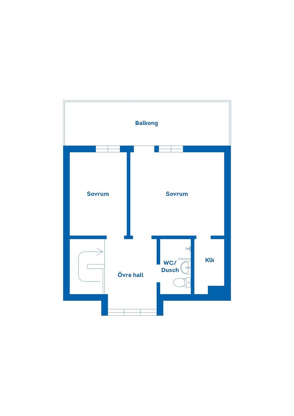Bostadsrätt, Radhus, Bergsgatan 144, Högelid, Mariestad