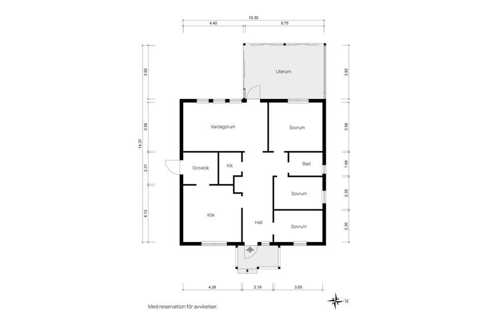 Villa, Åvägen 53, Rävlanda, Härryda