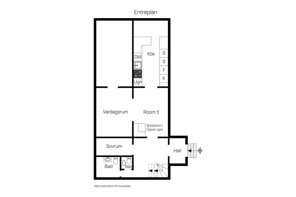 Villa, Näsinge Dalarna 4, Strömstad