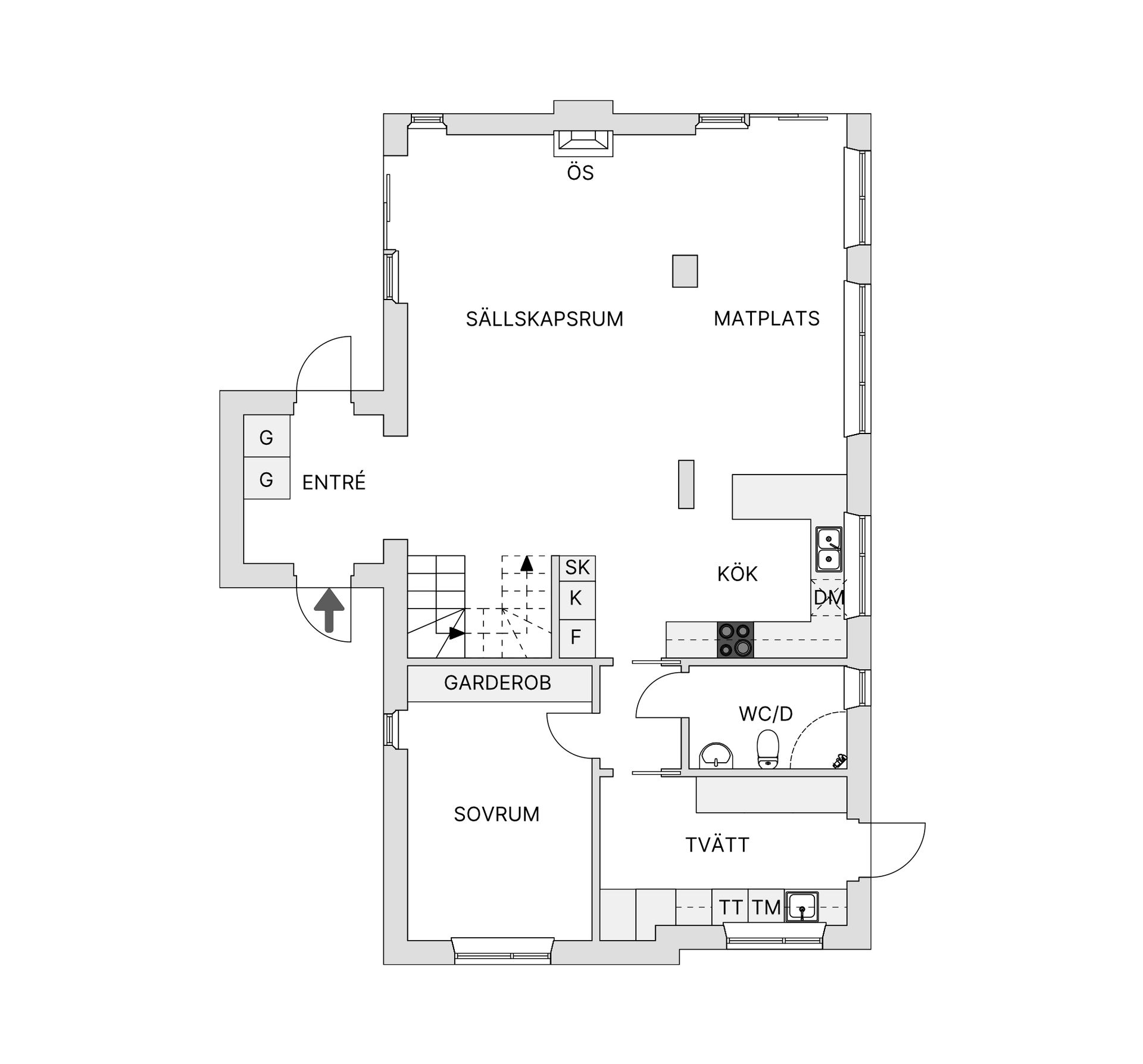 Villa, Lönnvägen 21, Skälderviken, Ängelholm