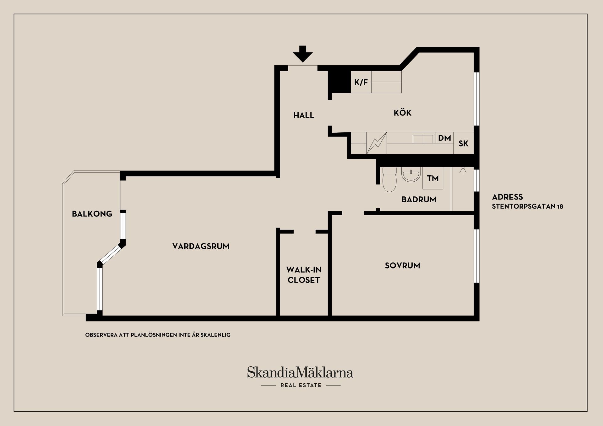 Bostadsrätt, Stentorpsgatan 18, Stentorpet, Västerås