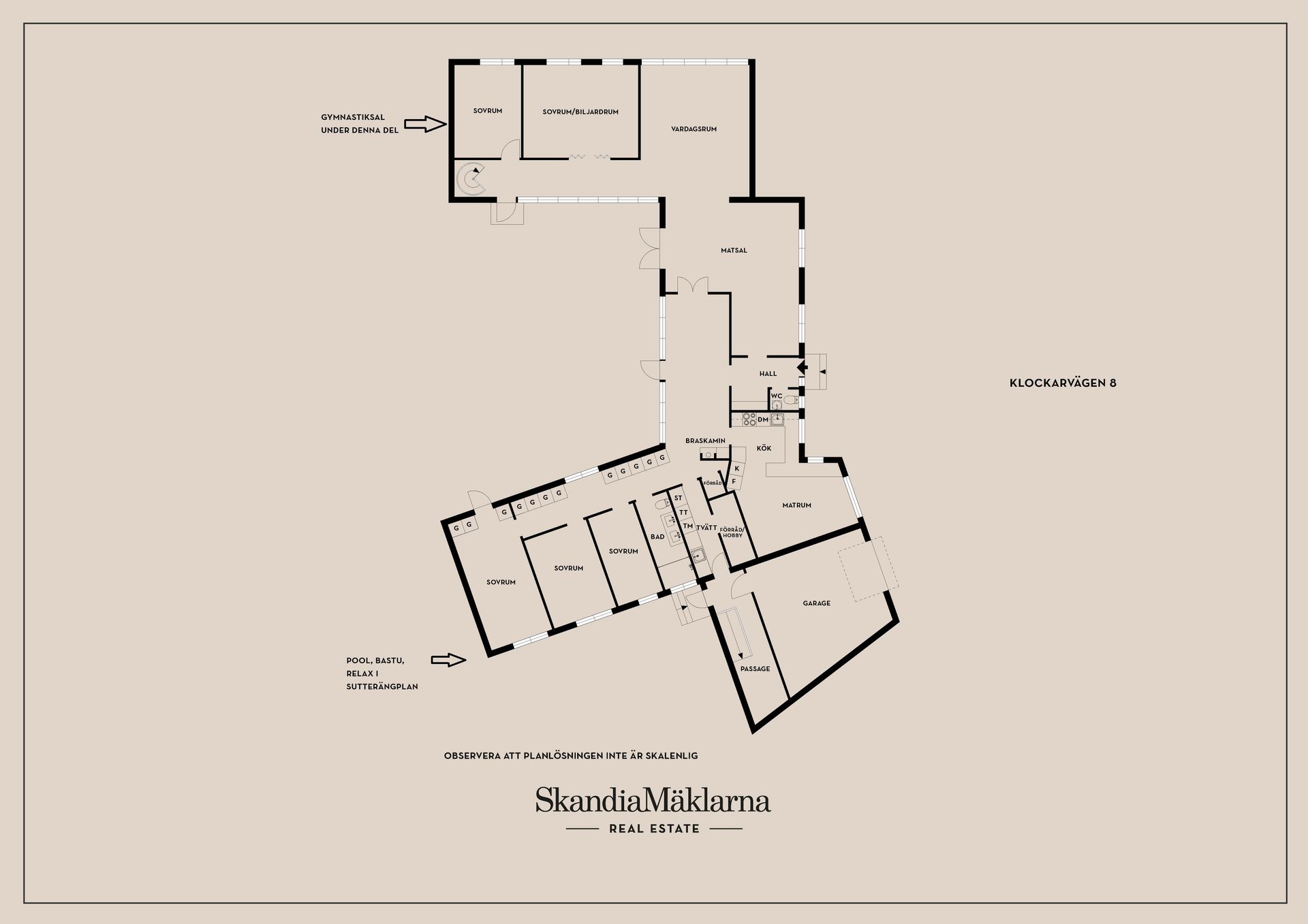 Villa, Klockarvägen 8, Bro - Gamla Bro, Upplands-Bro