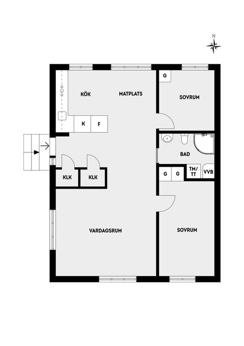 Bostadsrätt, Vallbostrand  6a, Bällsta, Vallentuna