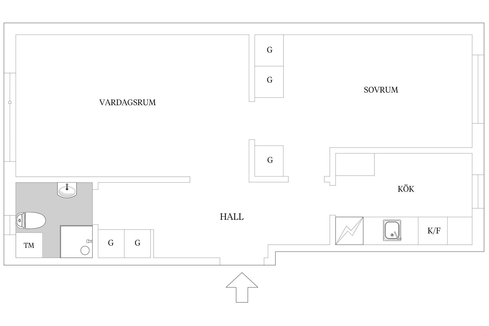 Bostadsrätt, Tistelvägen 1A, 1 tr, Enskede - Enskededalen, Stockholm