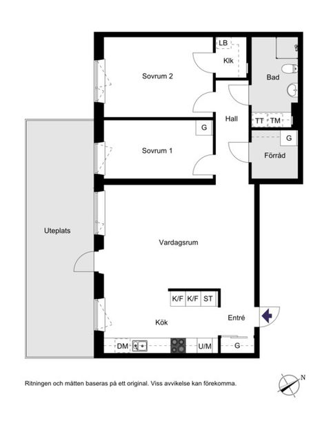 Bostadsrätt, Thorsten Levenstams väg 13A, Sköndal, Stockholm
