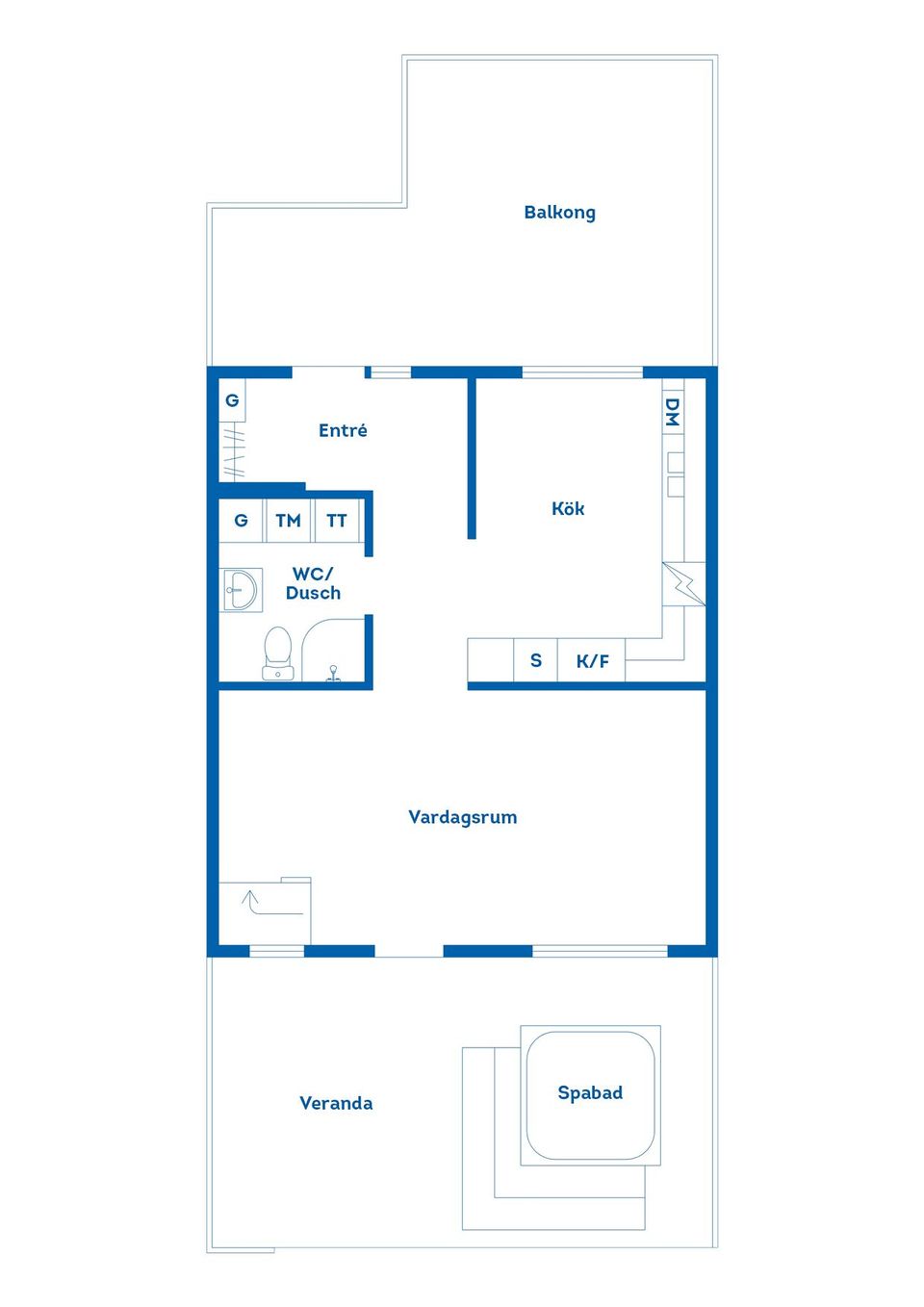Bostadsrätt, Radhus, Radhusslingan 38, Strängnäs