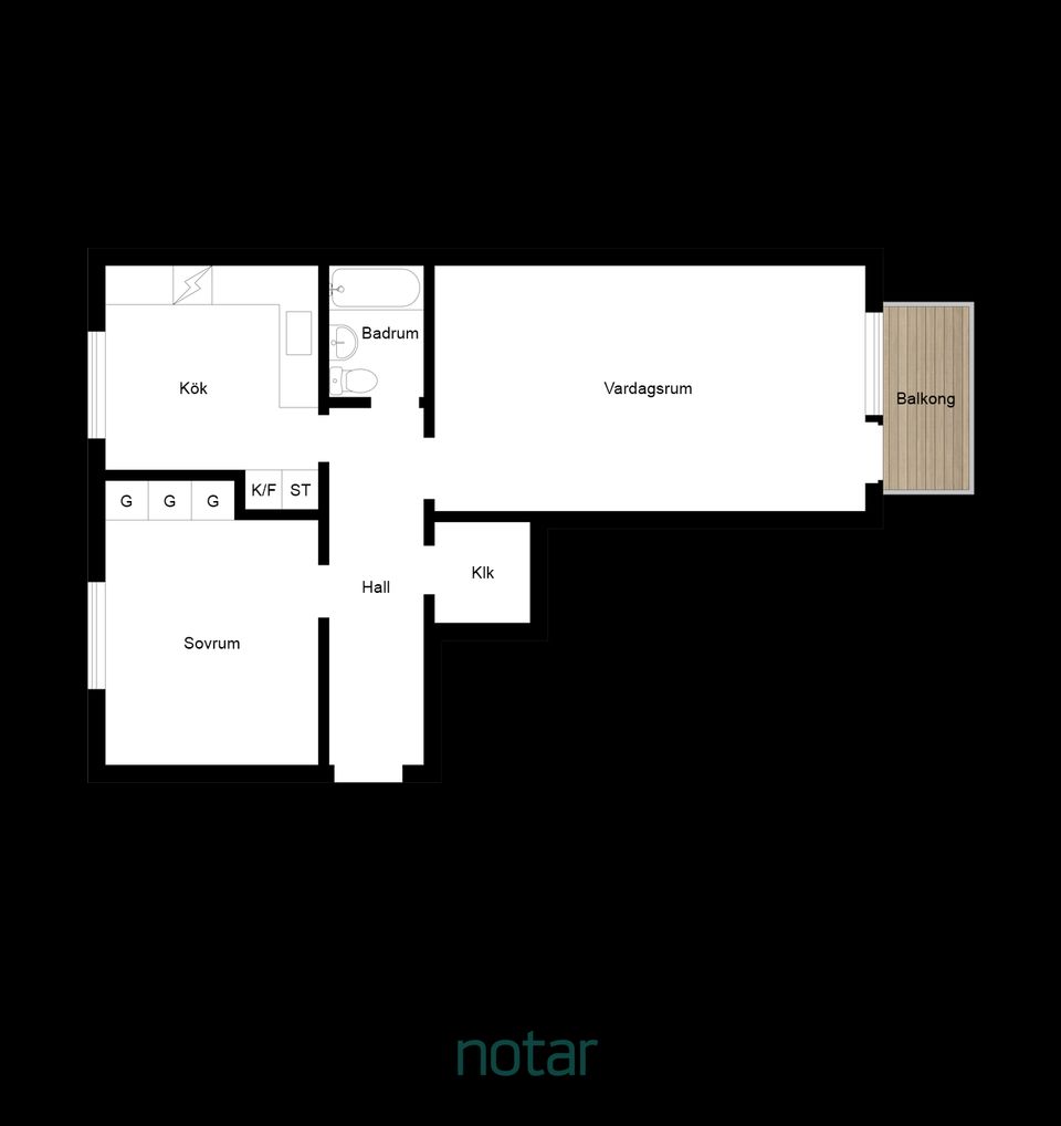 Bostadsrätt, Sofiaparken 6B, Sofiaparken, Lund