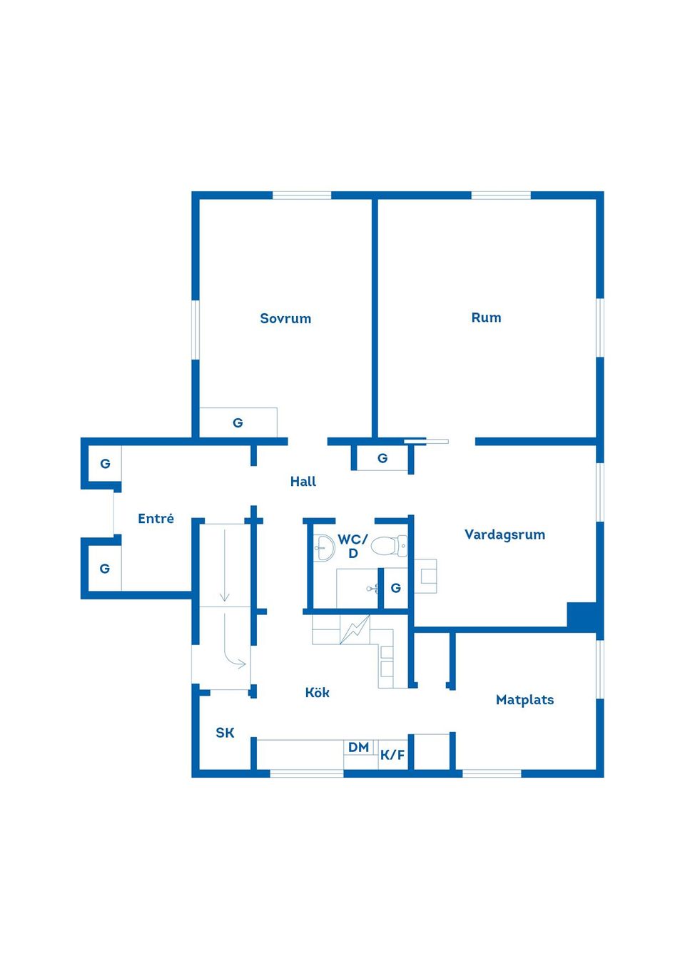 Villa, Västra vägen 21, Kisa, Kinda