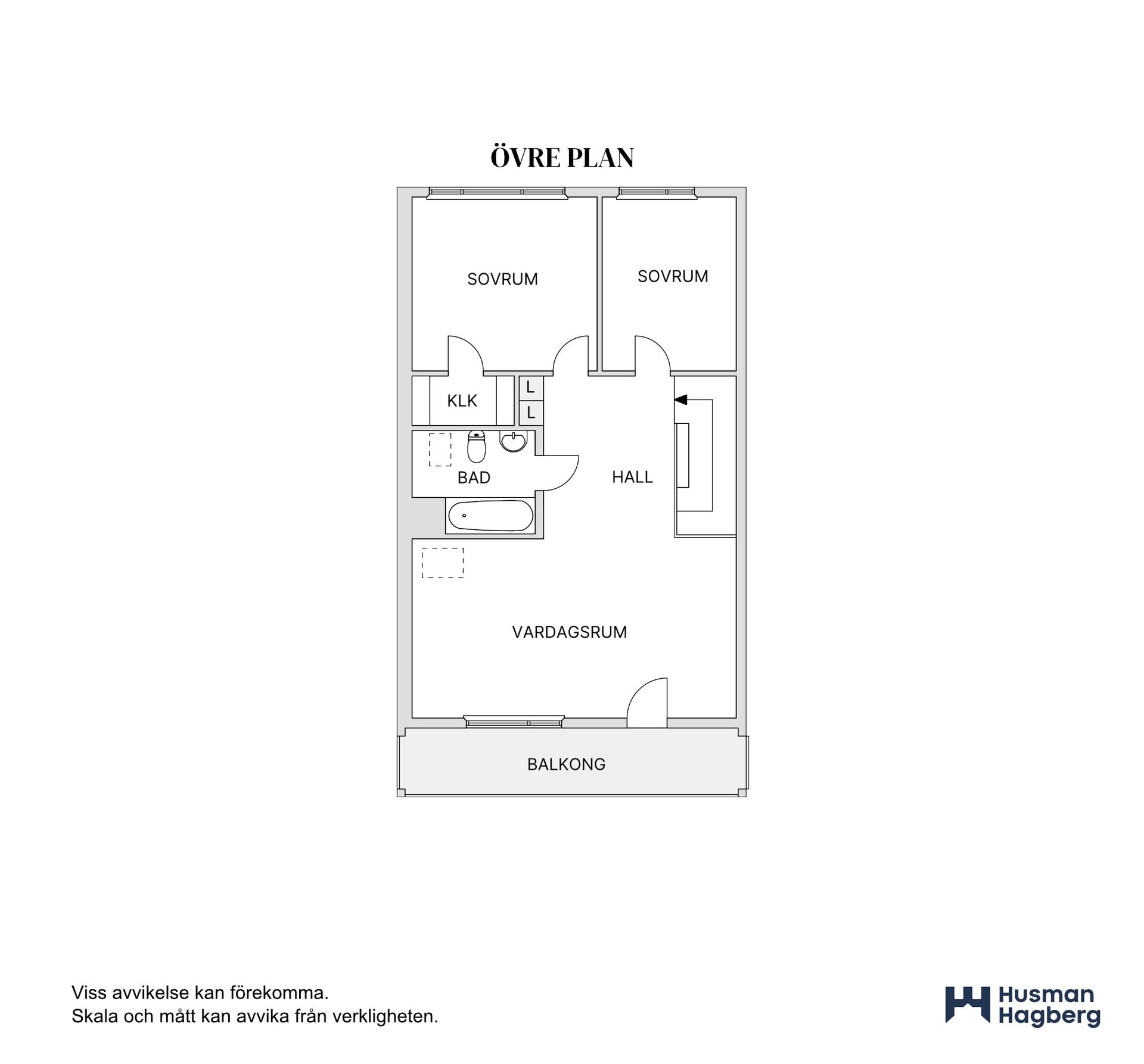 Villa, Radhus, Rödhakevägen 44A, Mariehem, Umeå