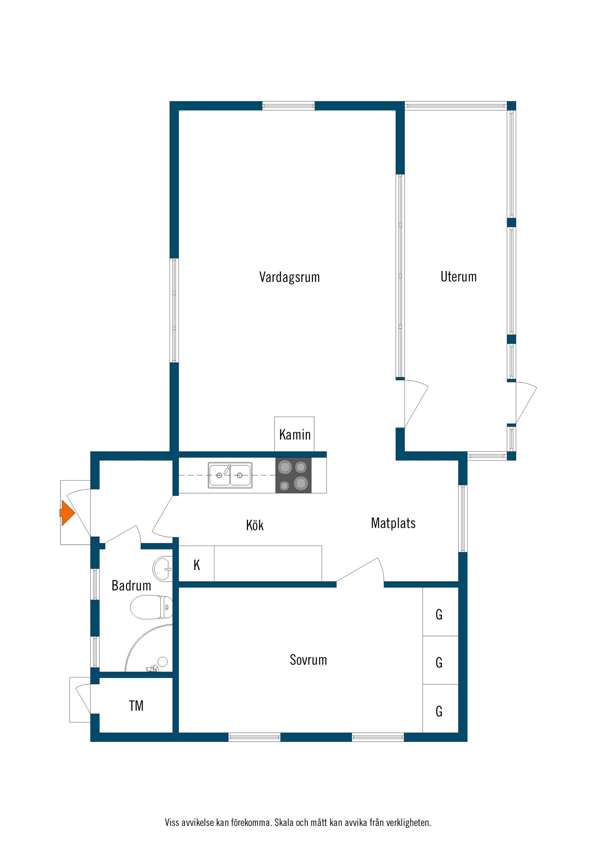 Villa, Hjortahusvägen 3, Lerbäckshult, Ängelholm