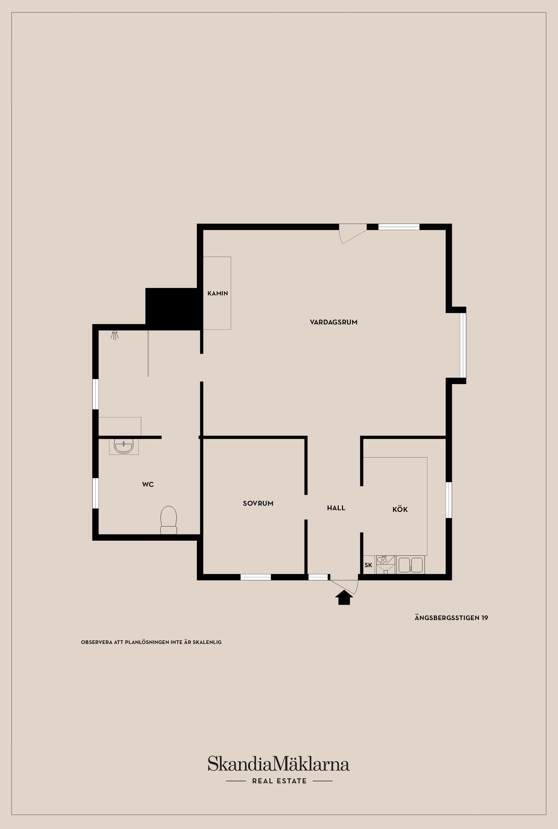 Villa, Ängsbergsstigen 19, Jönköping