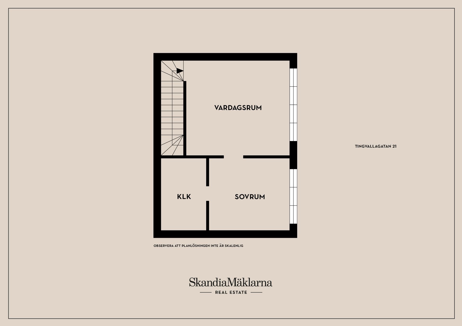 Bostadsrätt, Tingvallagatan 21, Karlstad