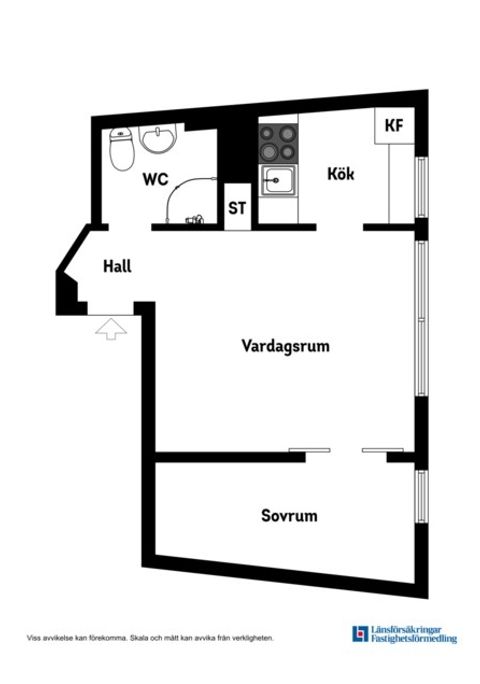 Bostadsrätt, Flintbacken 2, 6 tr, Södermalm, Stockholm