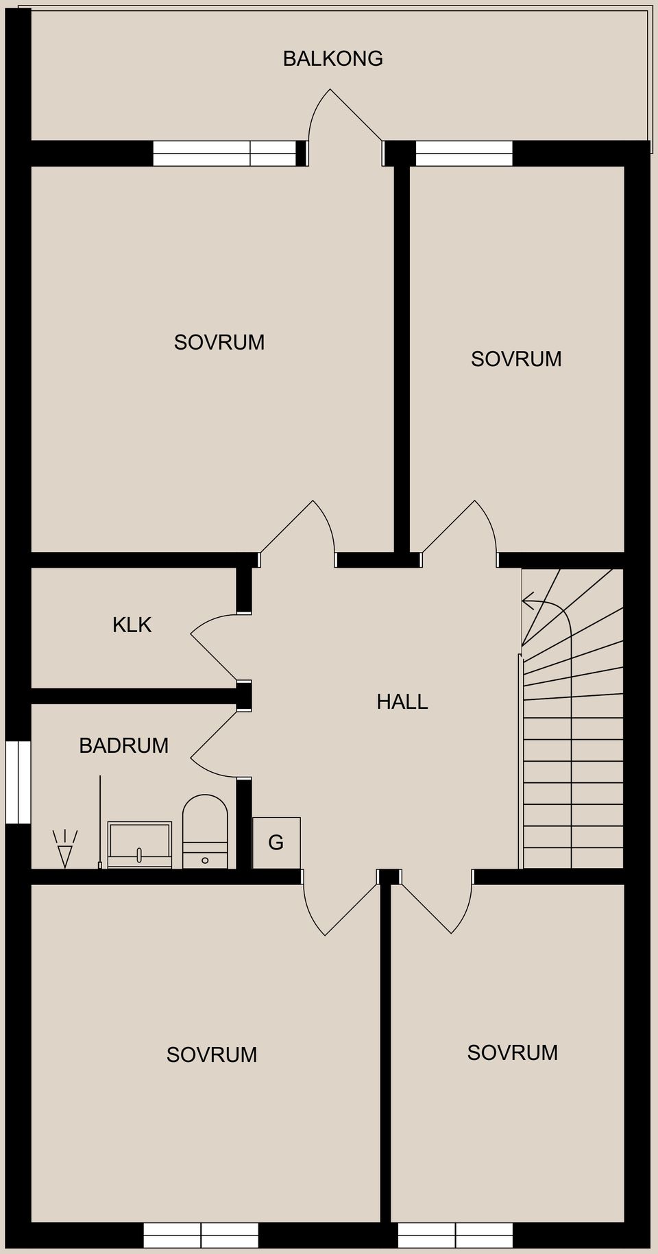 Radhus, Lidaleden 652, Smedby, Norrköping