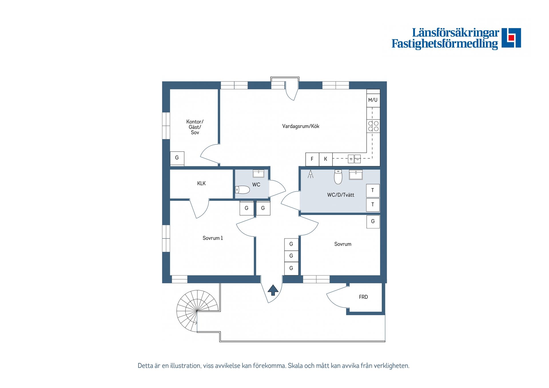 Bostadsrätt, Domargatan 4F, Mariefred, Strängnäs