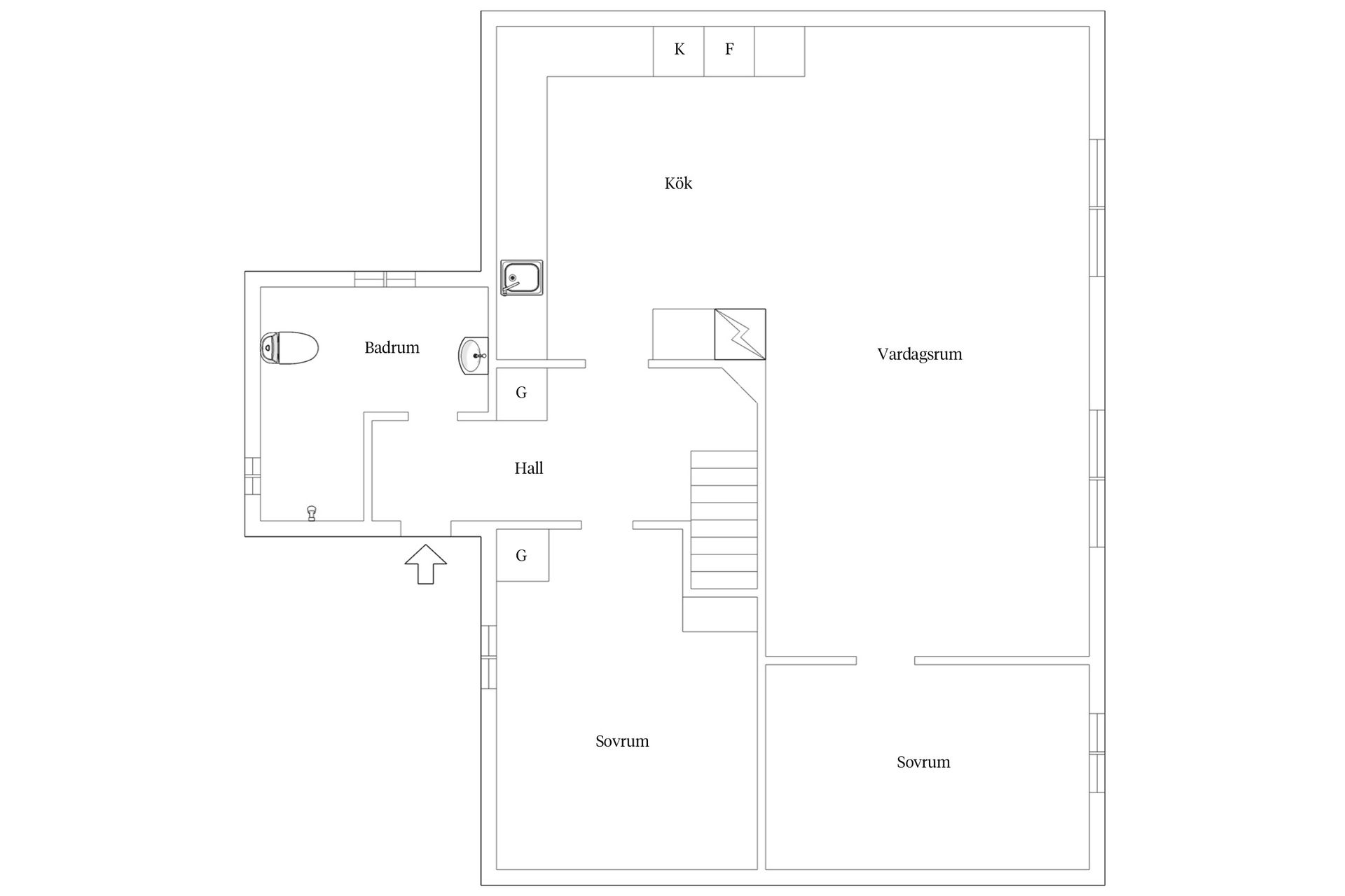 Villa, Norra Järnvägsgatan 21, Skurup