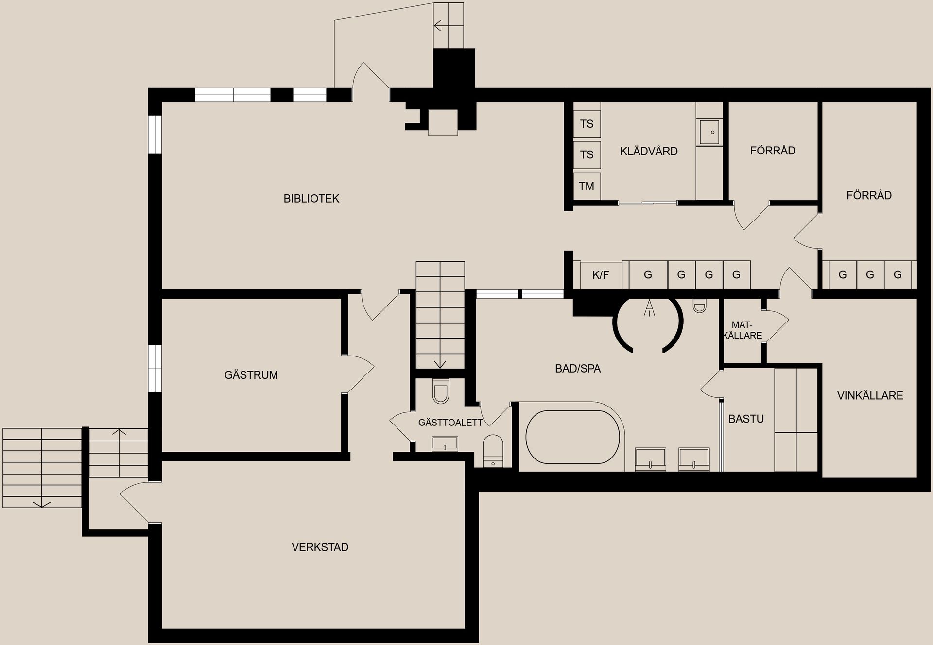 Villa, Strandvägen 114, Krokek, Strandvägen, Norrköping
