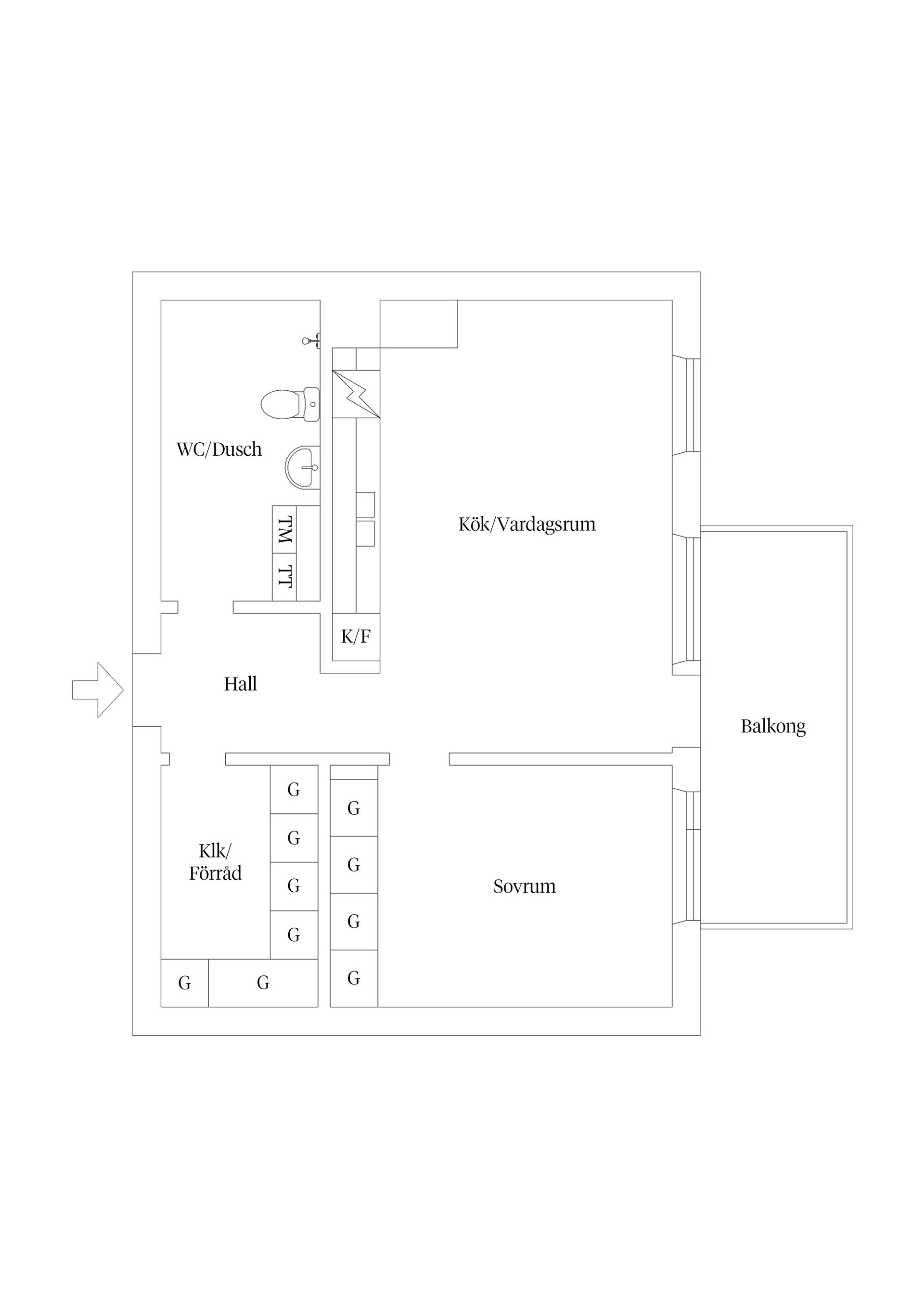 Bostadsrätt, Hagvägen 2B, Edsbacka, Sollentuna