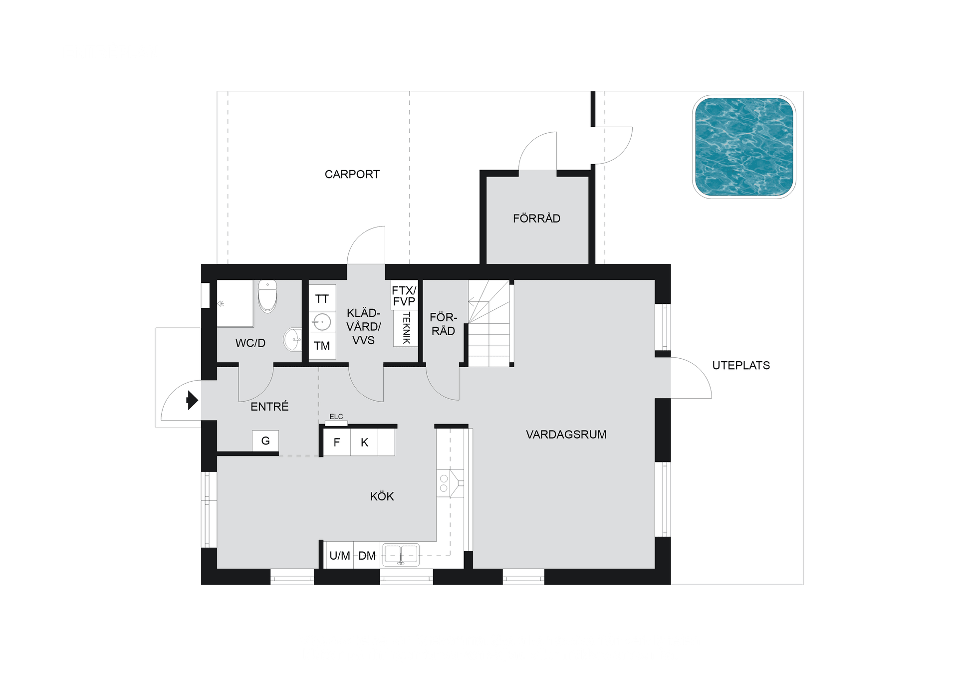 Villa, Arningetorpsvägen 20, Hägerneholm, Täby