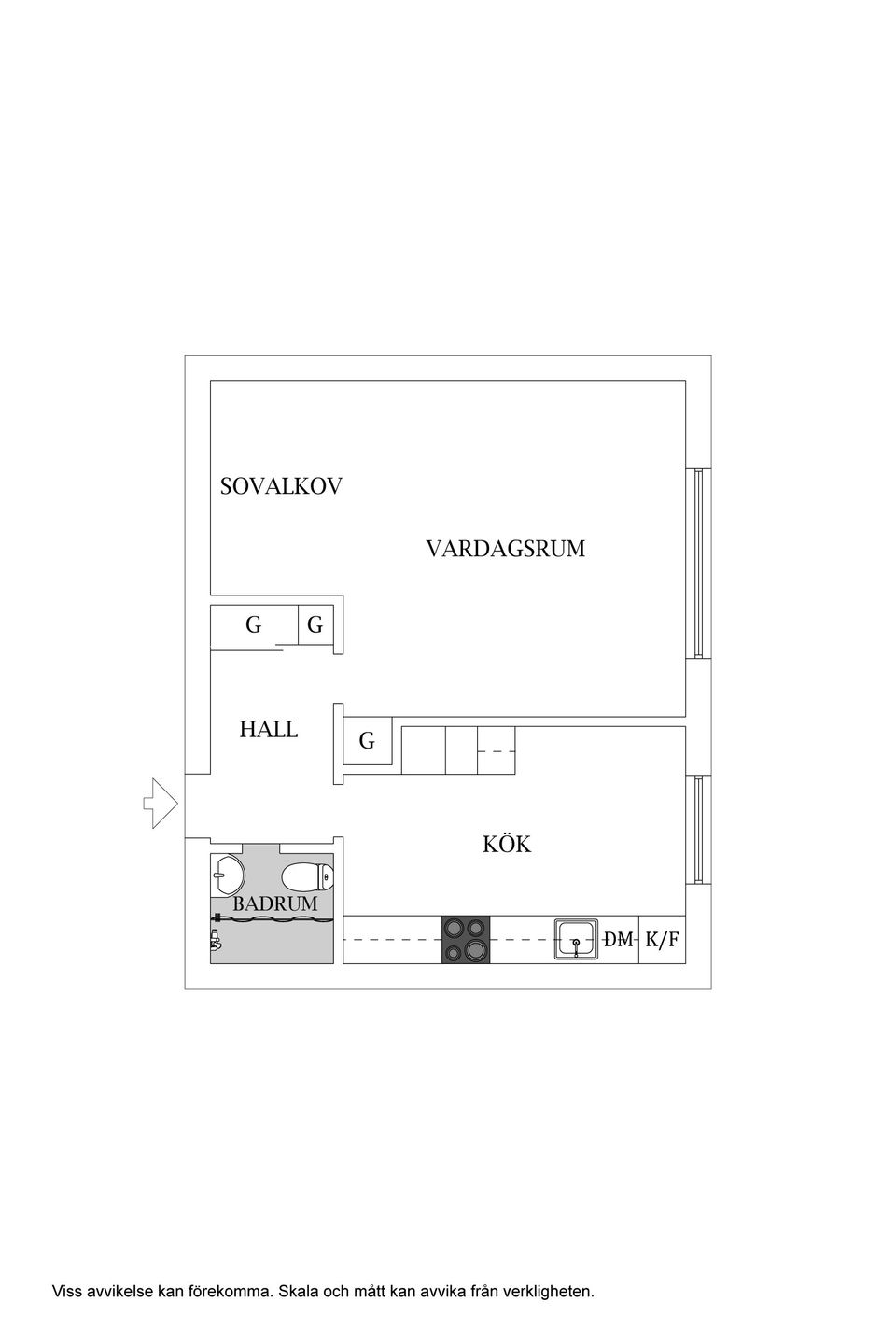 Bostadsrätt, August Bondesons väg 1, Herting, Falkenberg