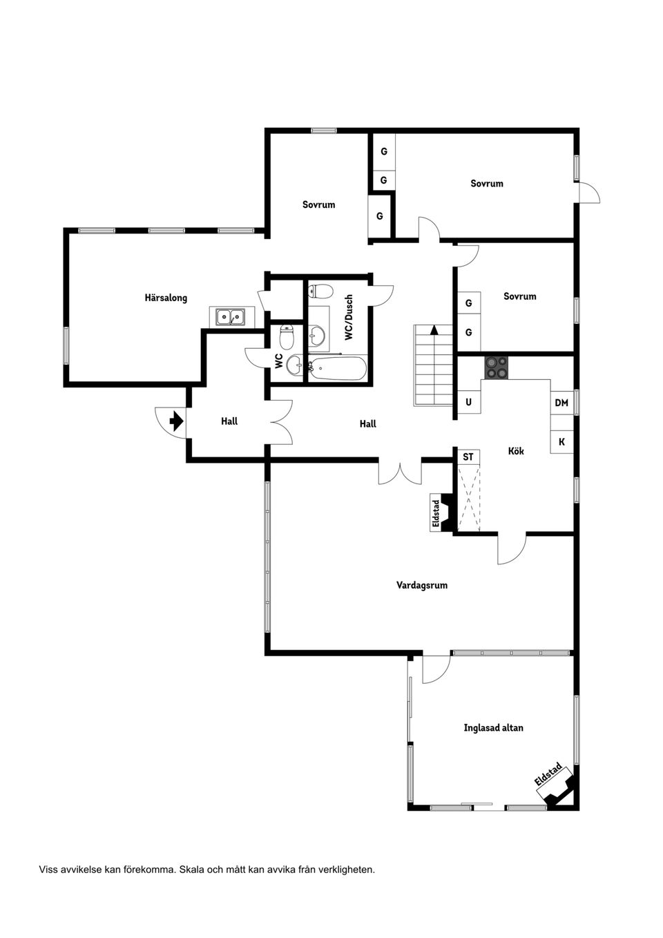 Villa, Oruddsvägen 18, Ivetofta, Bromölla