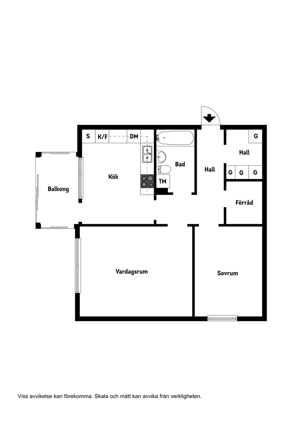 Bostadsrätt, Jakobs väg 22, Charlottesborg, Kristianstad