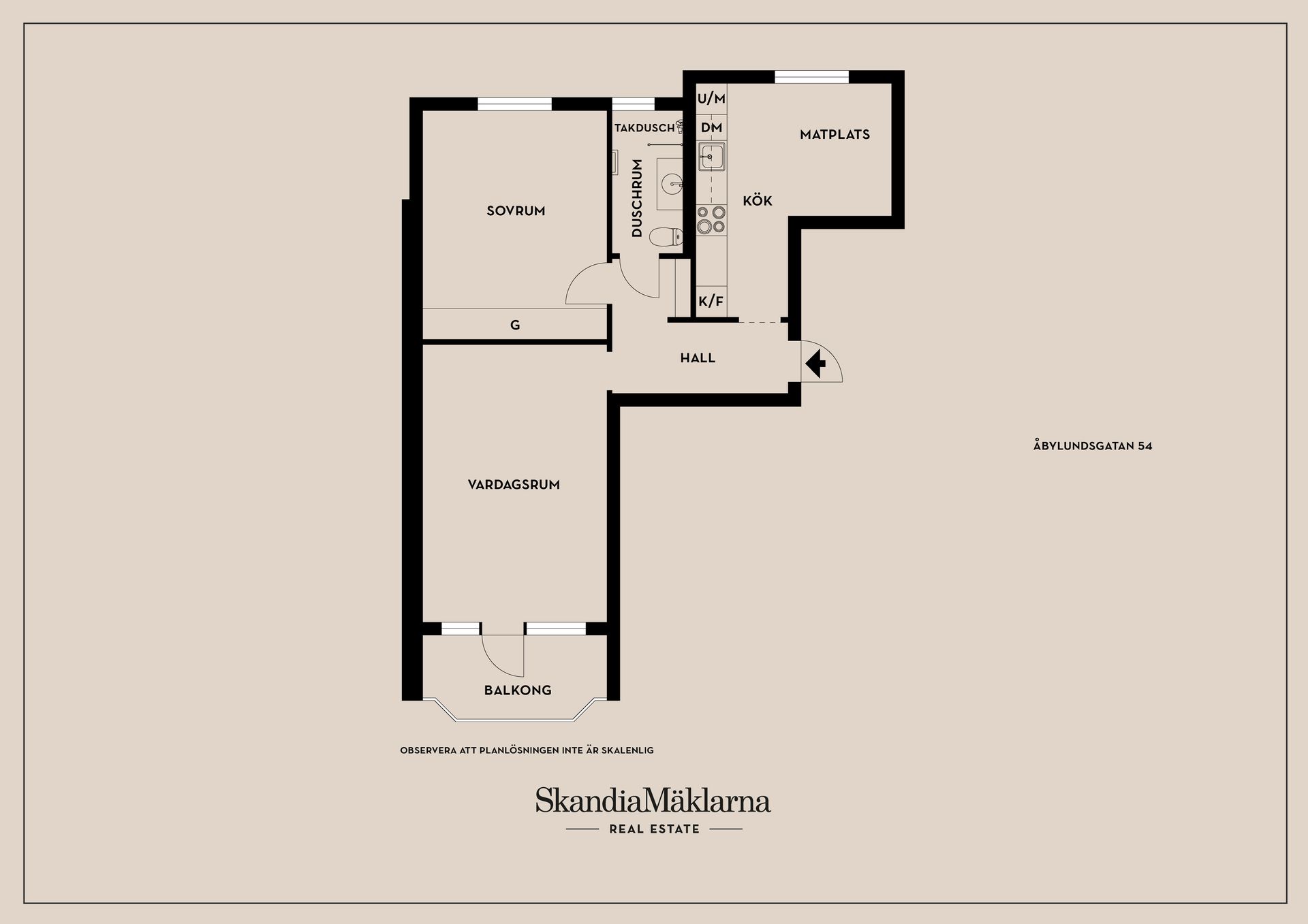 Bostadsrätt, Åbylundsgatan 54, Åbylund, Linköping