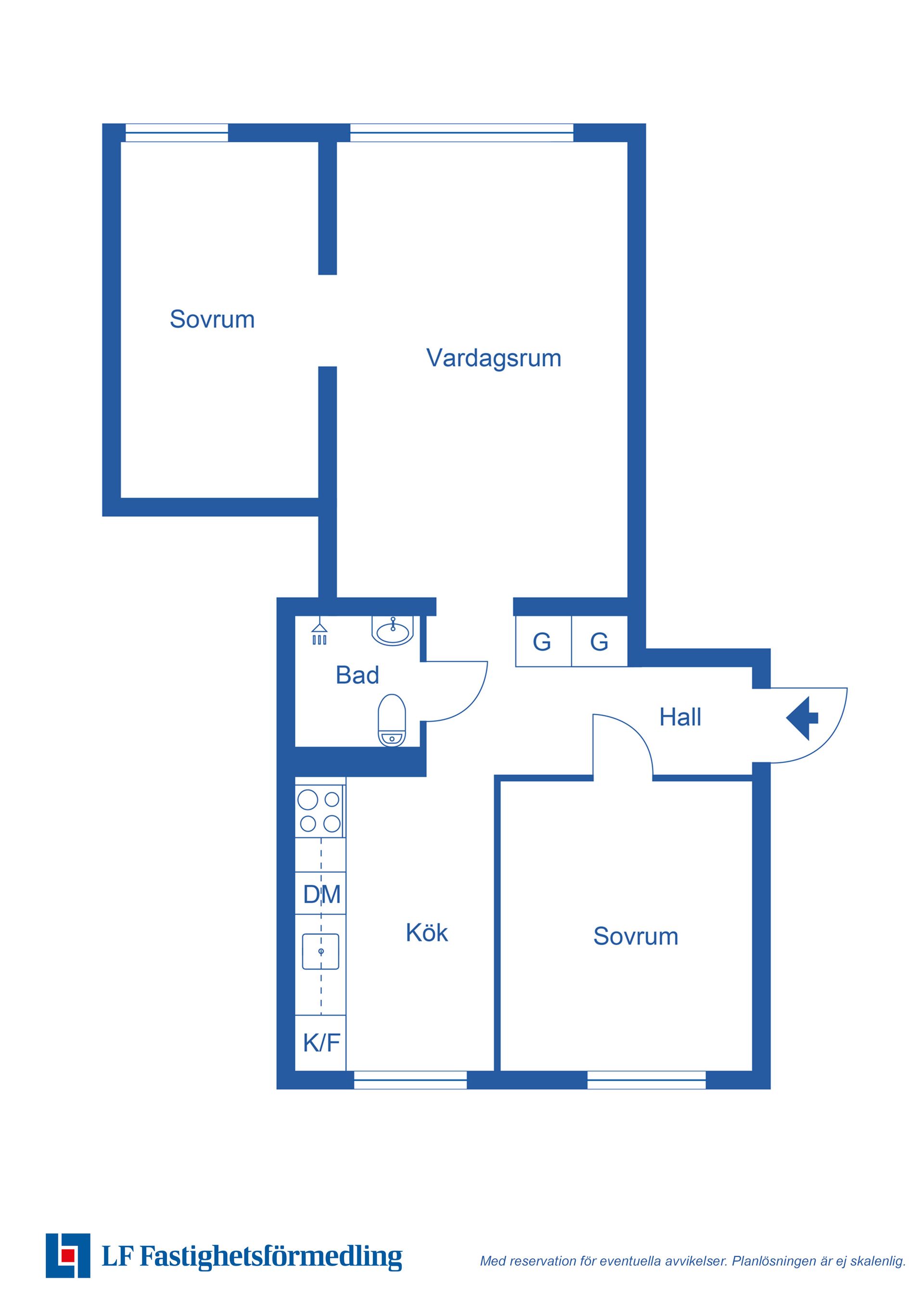 Bostadsrätt, Regementsgatan 5A, Ystad Centrum, Ystad