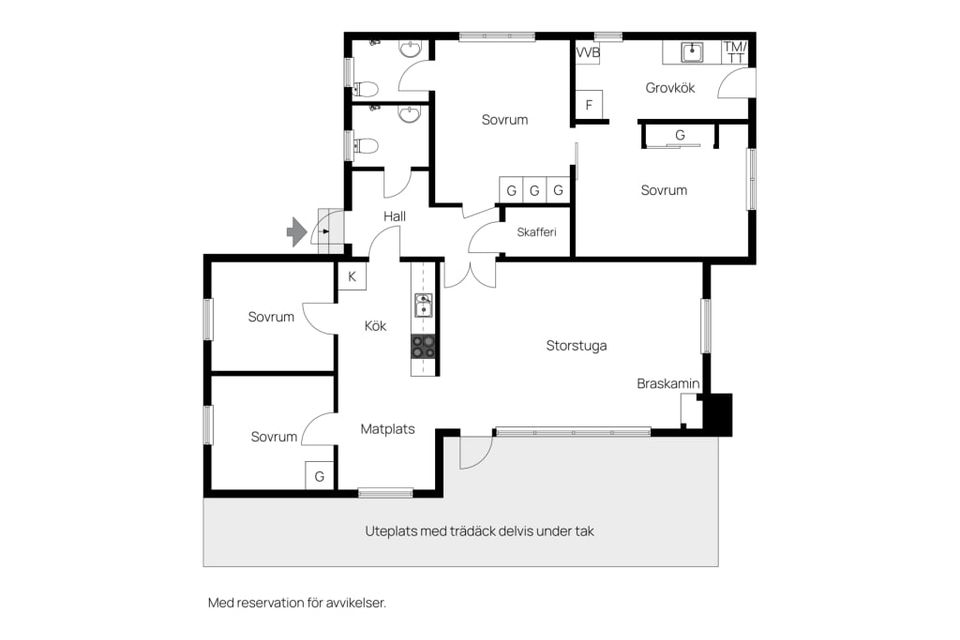 Villa, Sjöhagavägen 30A+B, Farhult-Havsnära, Höganäs