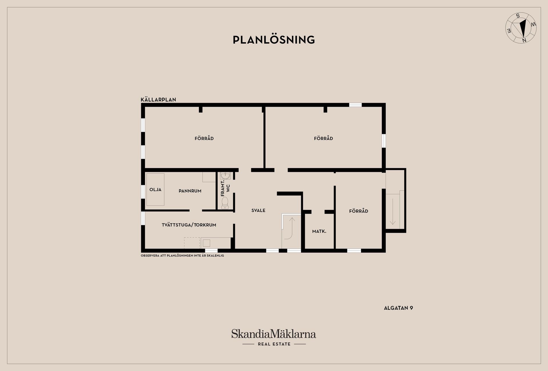 Villa, Algatan 9, Språttebo, Tibro