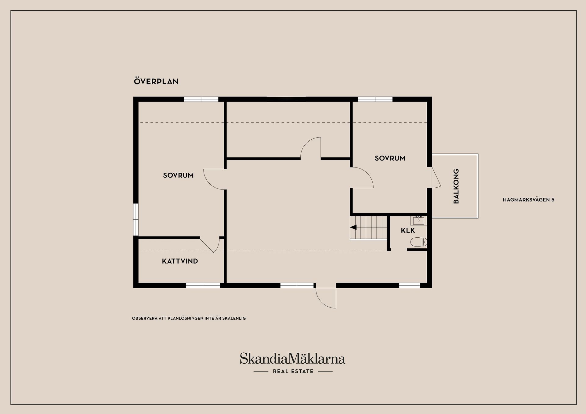 Villa, Hagmarksvägen 5, Karlstad