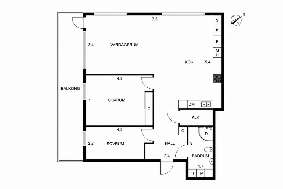 Bostadsrätt, Korsebergsvägen 10, Nabbensberg, Vänersborg
