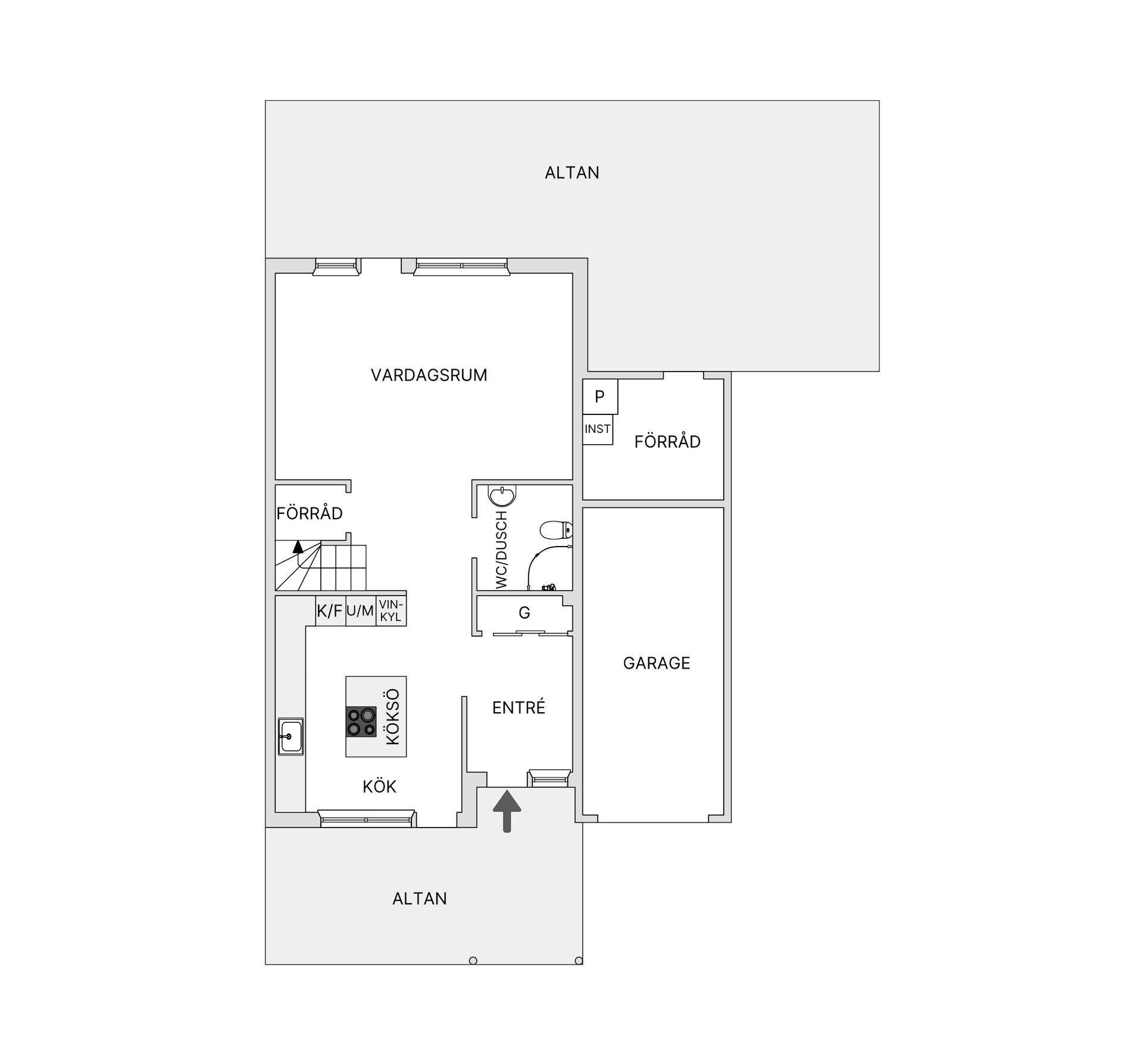 Radhus, Kohagsberget 4, Torslanda - Lilleby, Göteborg