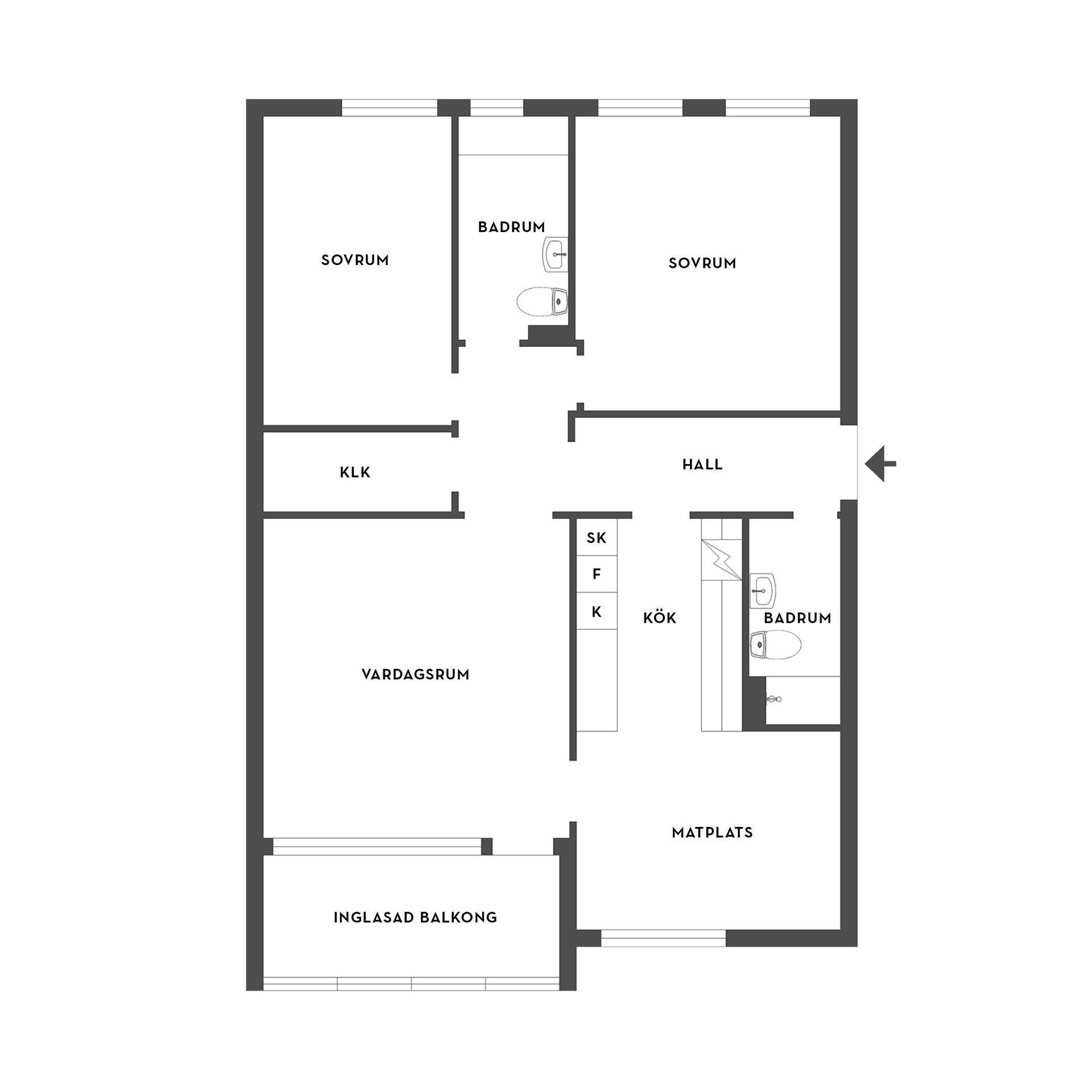 Bostadsrätt, Lundenvägen 31B, Lunden, Skövde