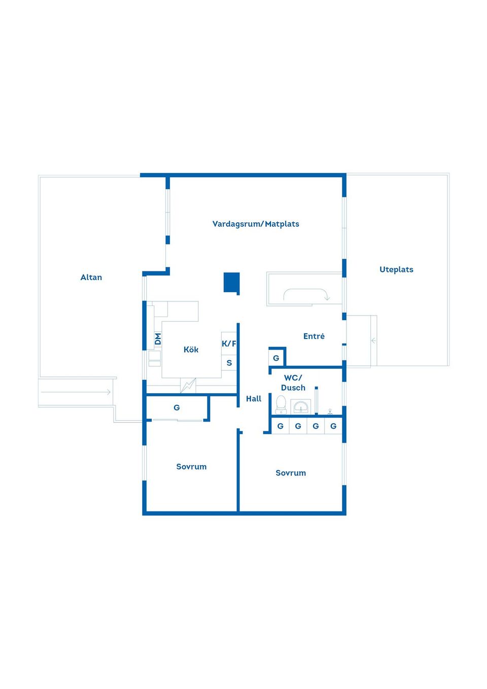 Villa, Kårlings hage 7, Slottsbrinken, Strängnäs