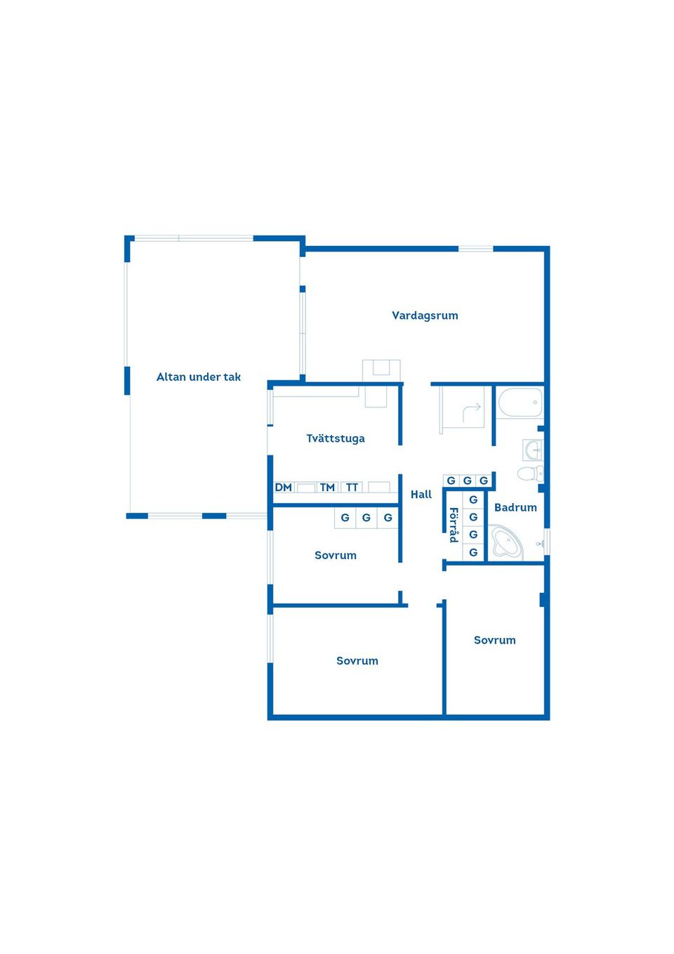 Villa, Kårlings hage 7, Slottsbrinken, Strängnäs