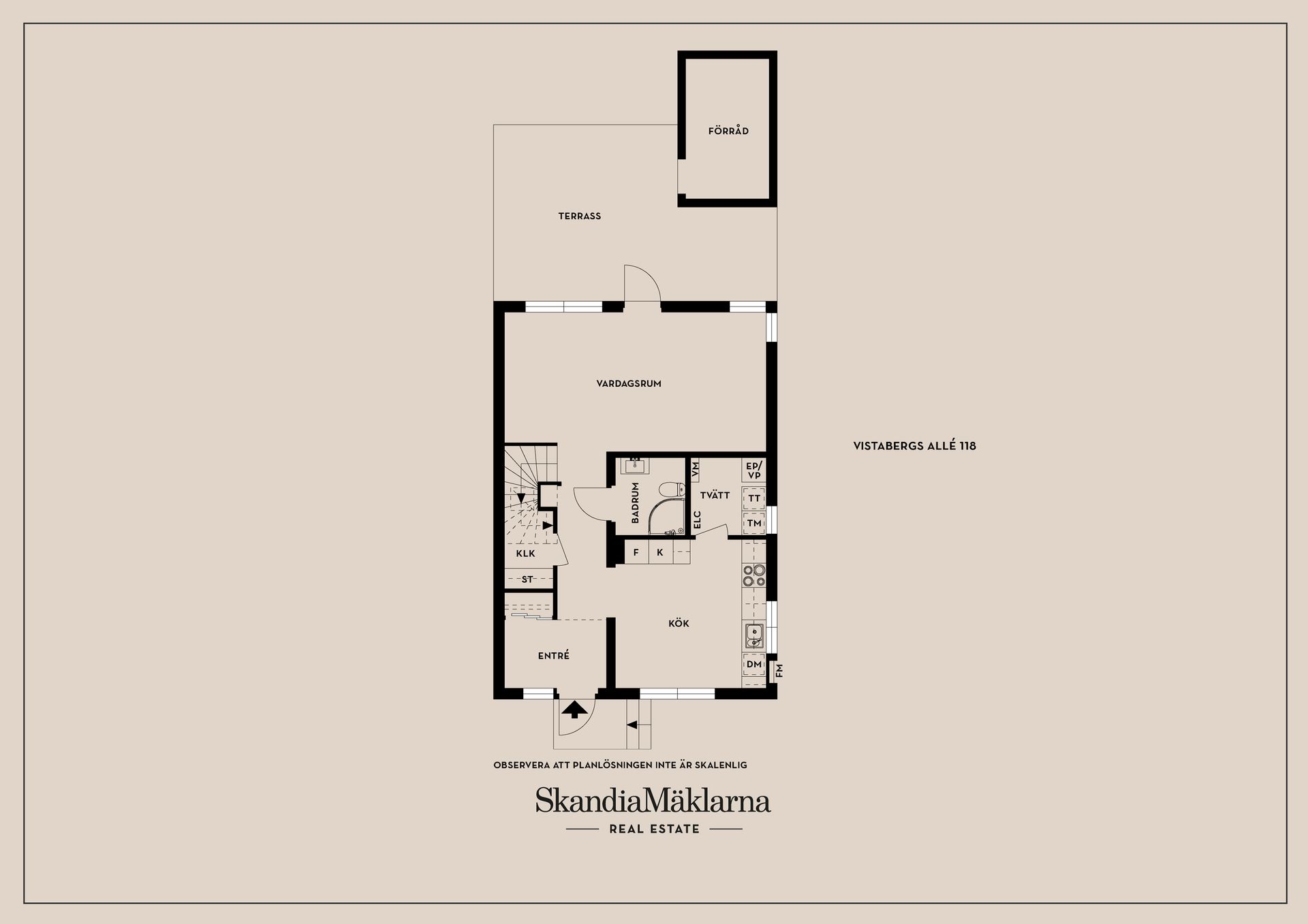 Radhus, Vistabergs allé 118, Vistaberg, Huddinge