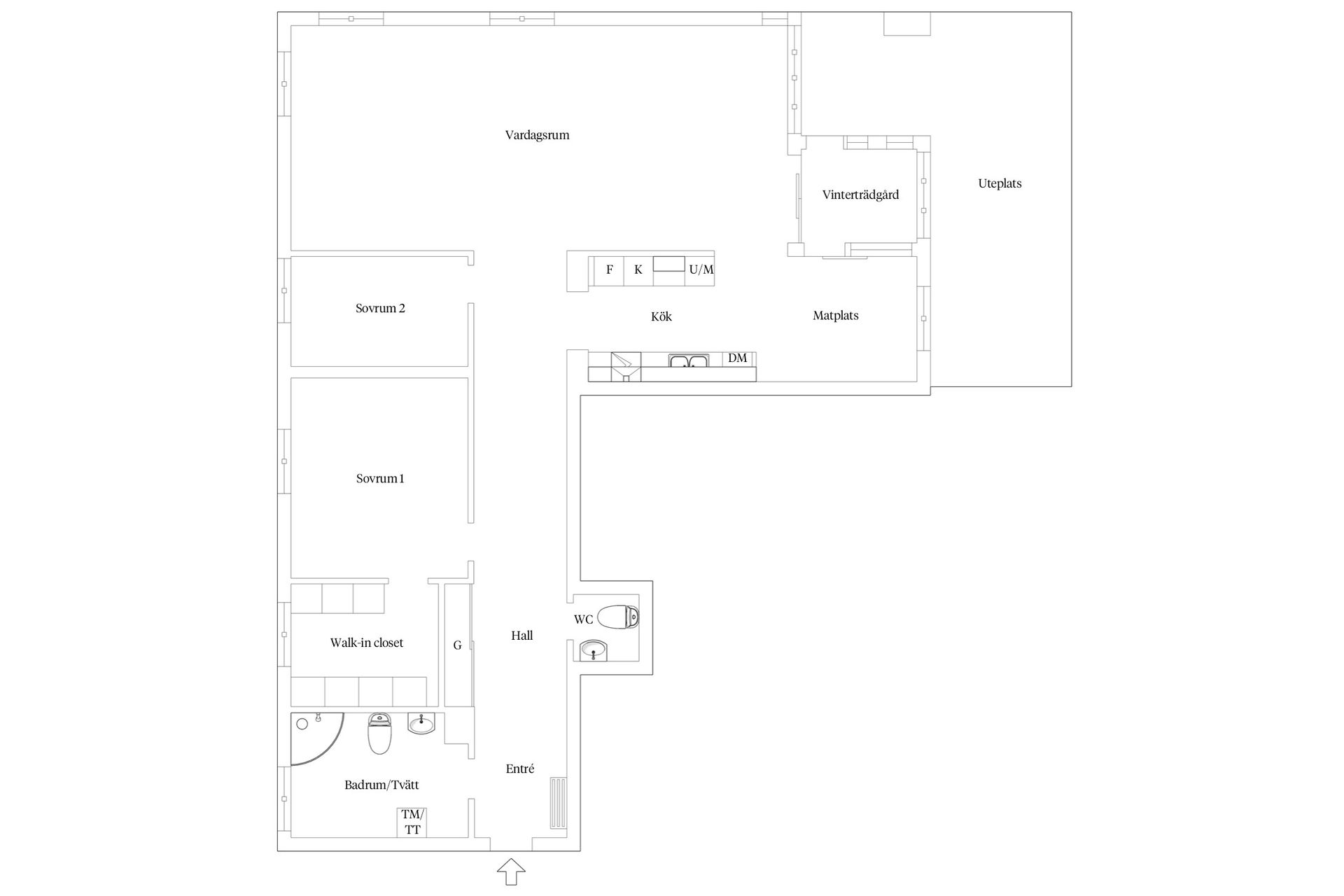 Bostadsrätt, Slottagårdsgatan 1B, Centrala Vellinge, Vellinge