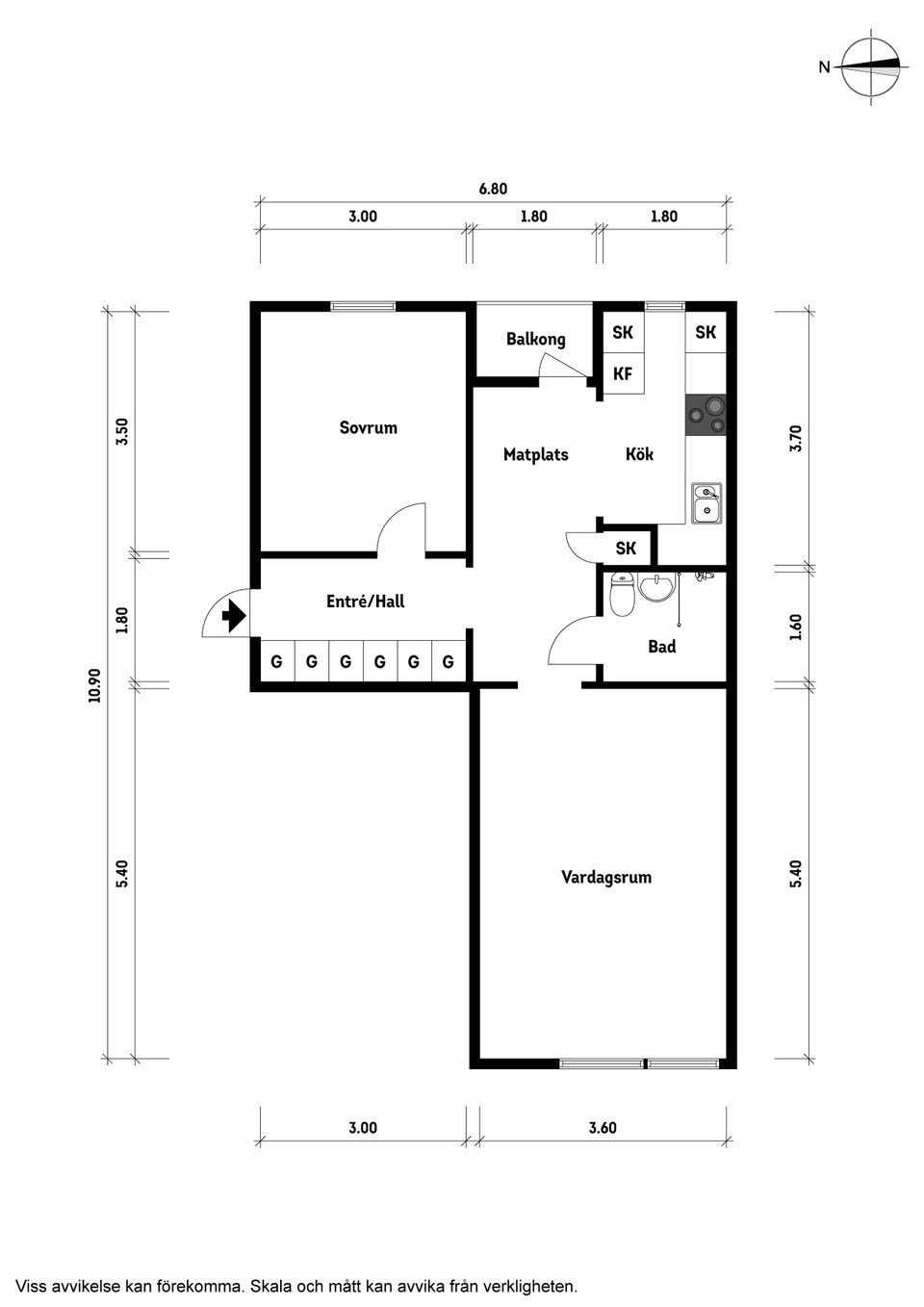 Bostadsrätt, Fasanvägen 5F, Perstorp