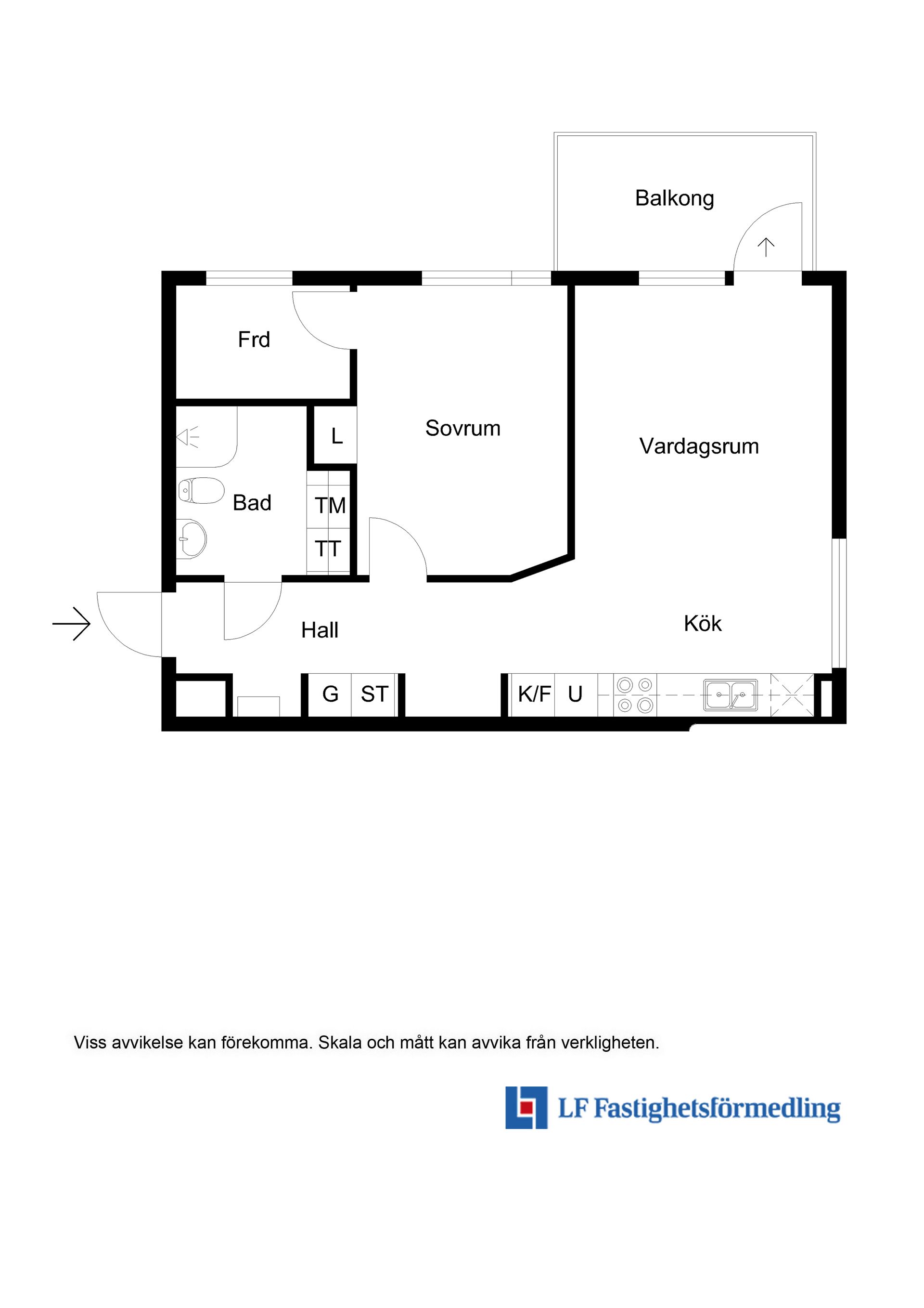 Bostadsrätt, Folketshusvägen 7, Klagshamn, Malmö