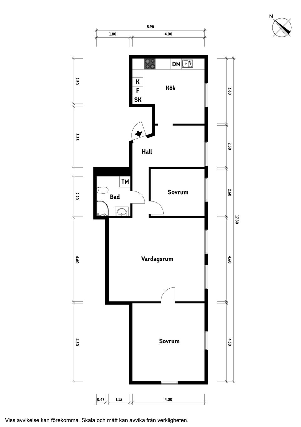 Bostadsrätt, Västergatan 19, Kungsbacka innerstad, Kungsbacka