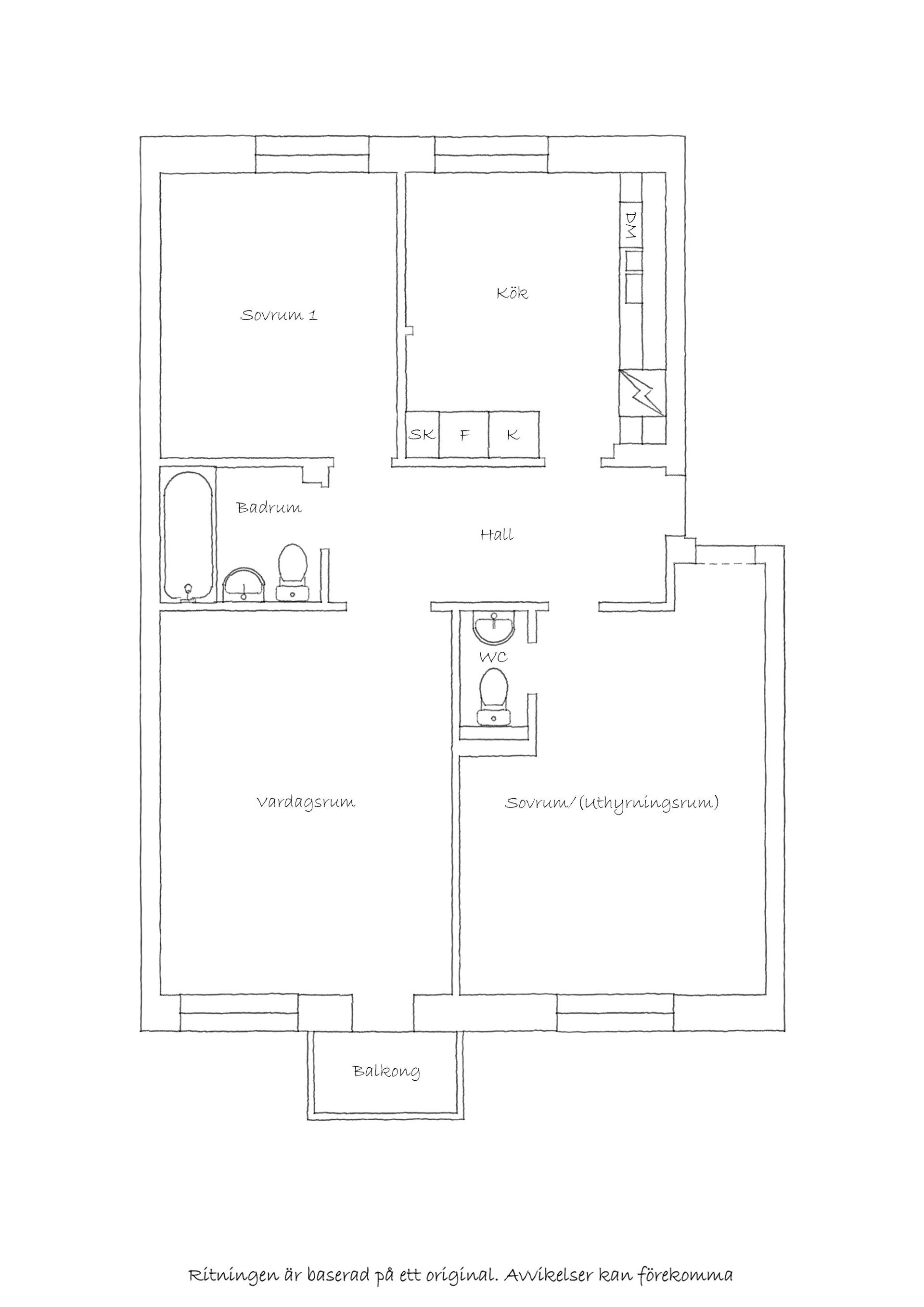 Bostadsrätt, Hällbygatan 34B, Luthagen, Uppsala