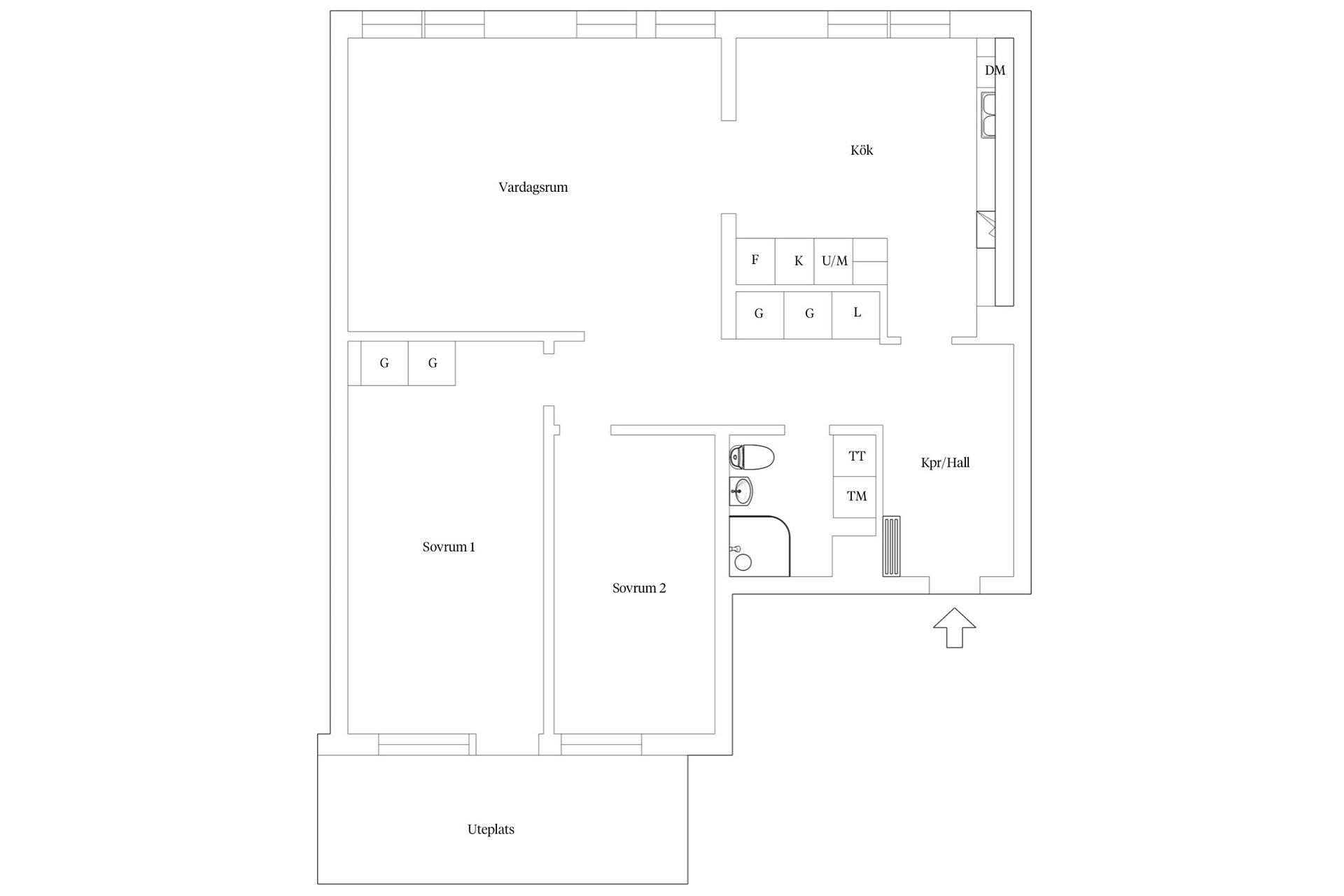 Bostadsrätt, Idrottsgatan 2, Jutahusen, Lund